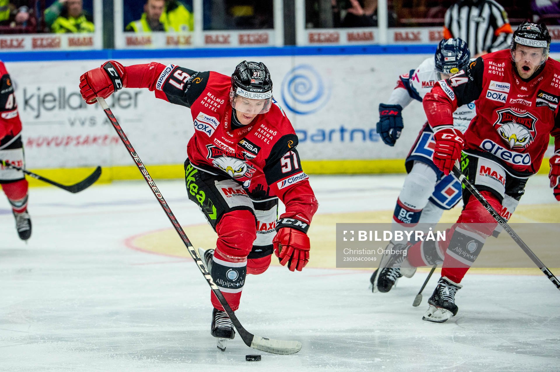 Malmö Redhawks Emil Sylvegård
