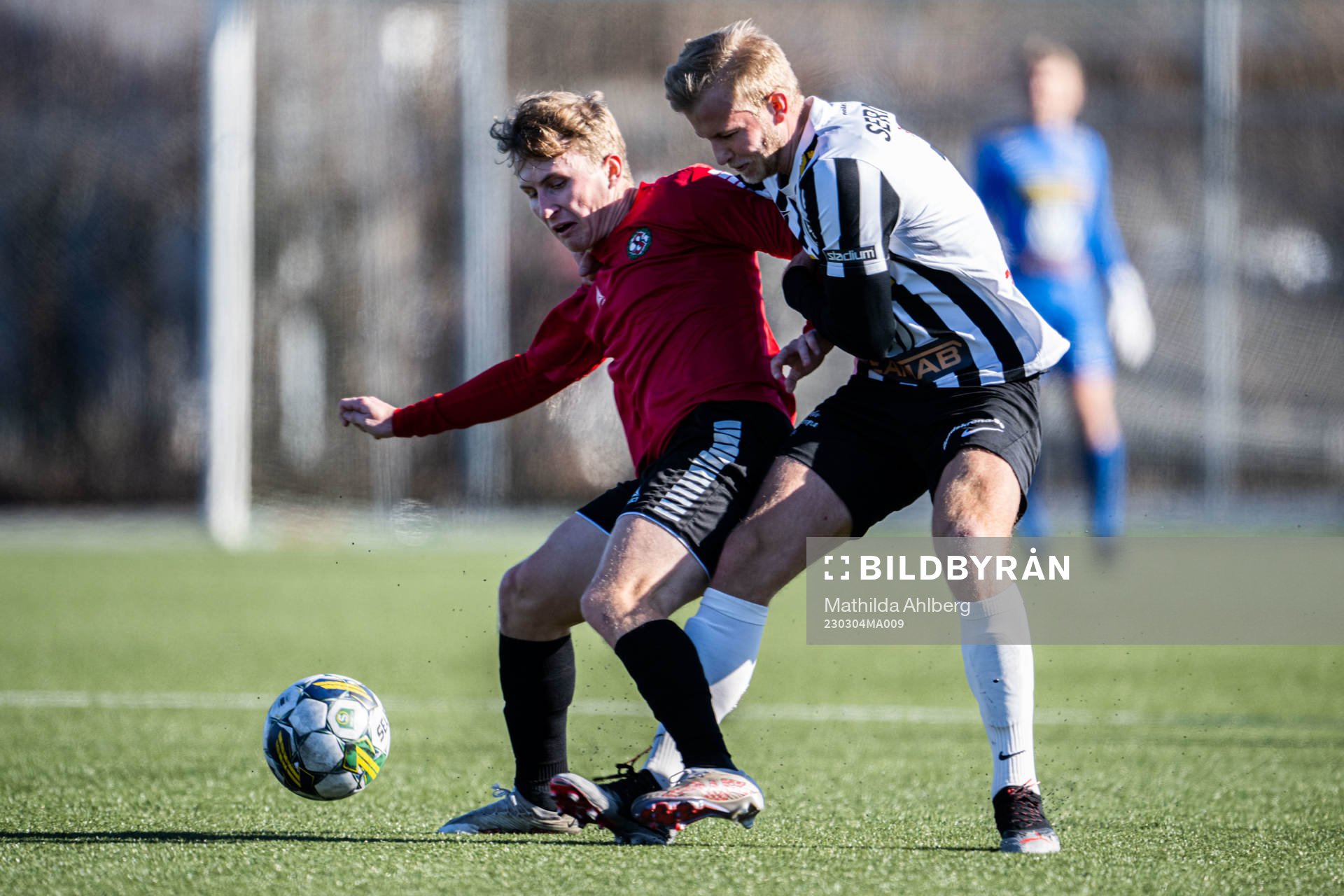Örebros Victor Backman och Landskronas Johan Rapp