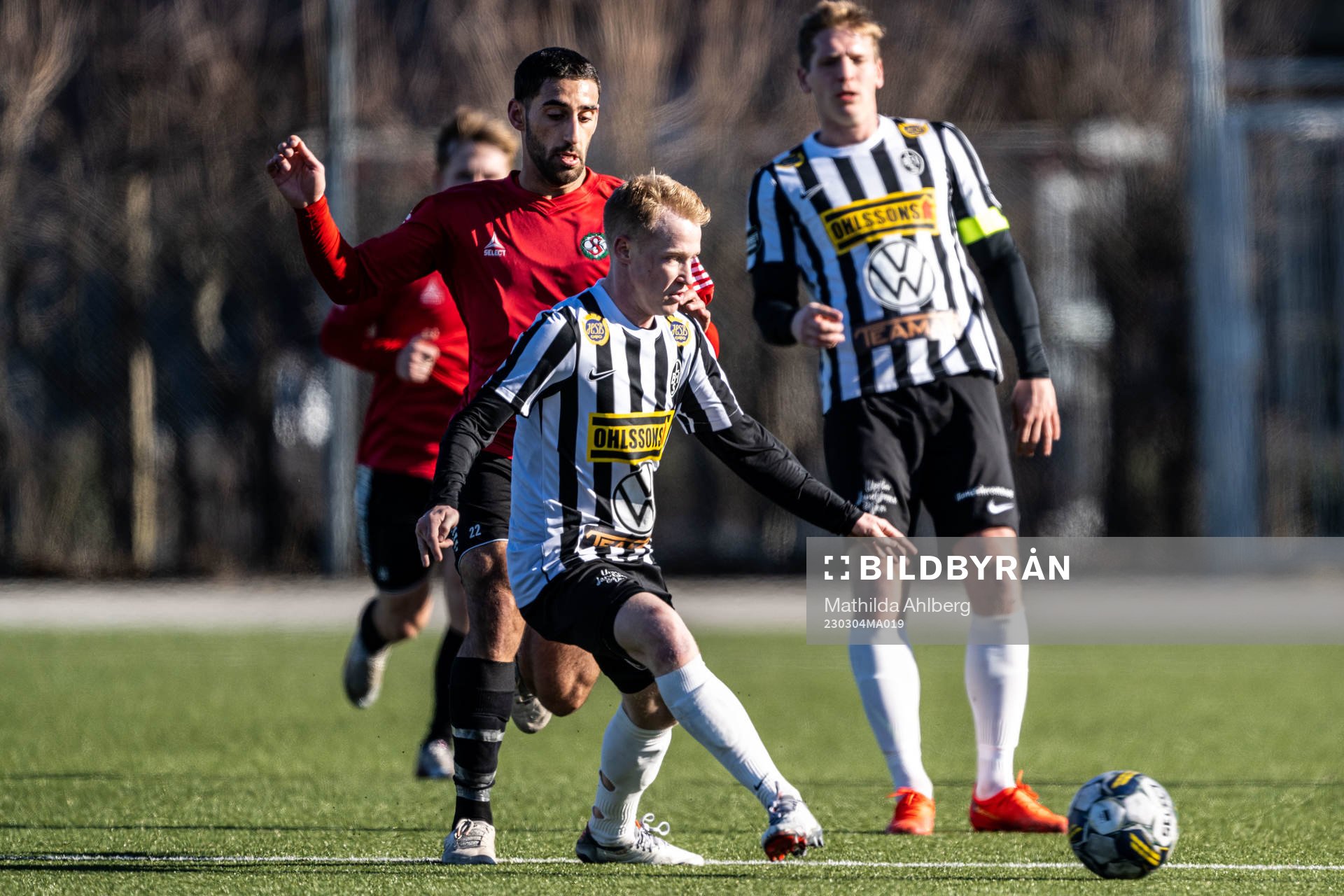 Örebros Lucas Shlimon och Landskronas David Edvardsson
