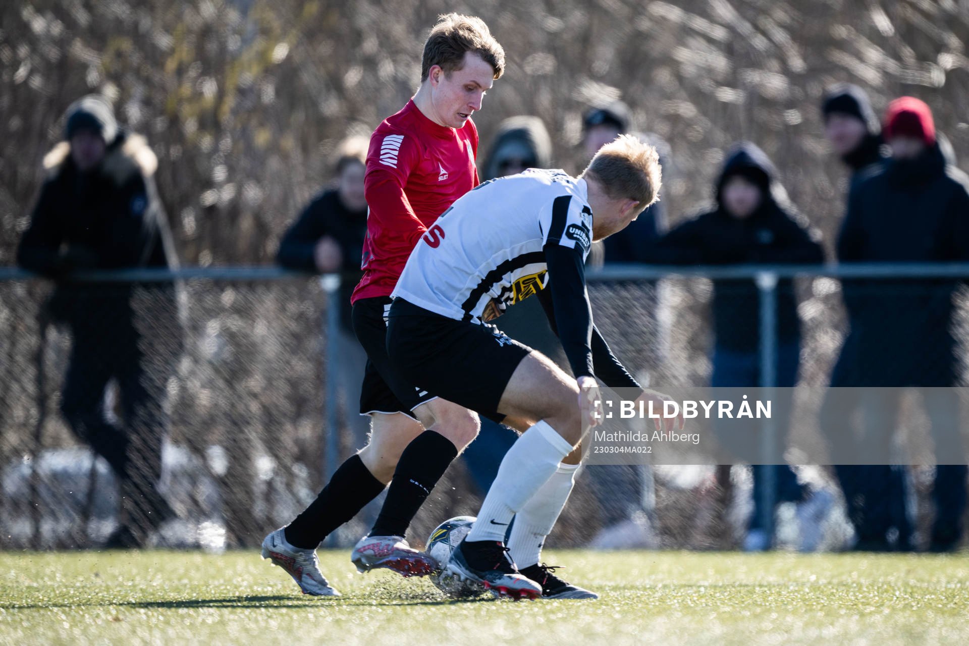 Örebros Victor Backman och Landskronas Johan Rapp