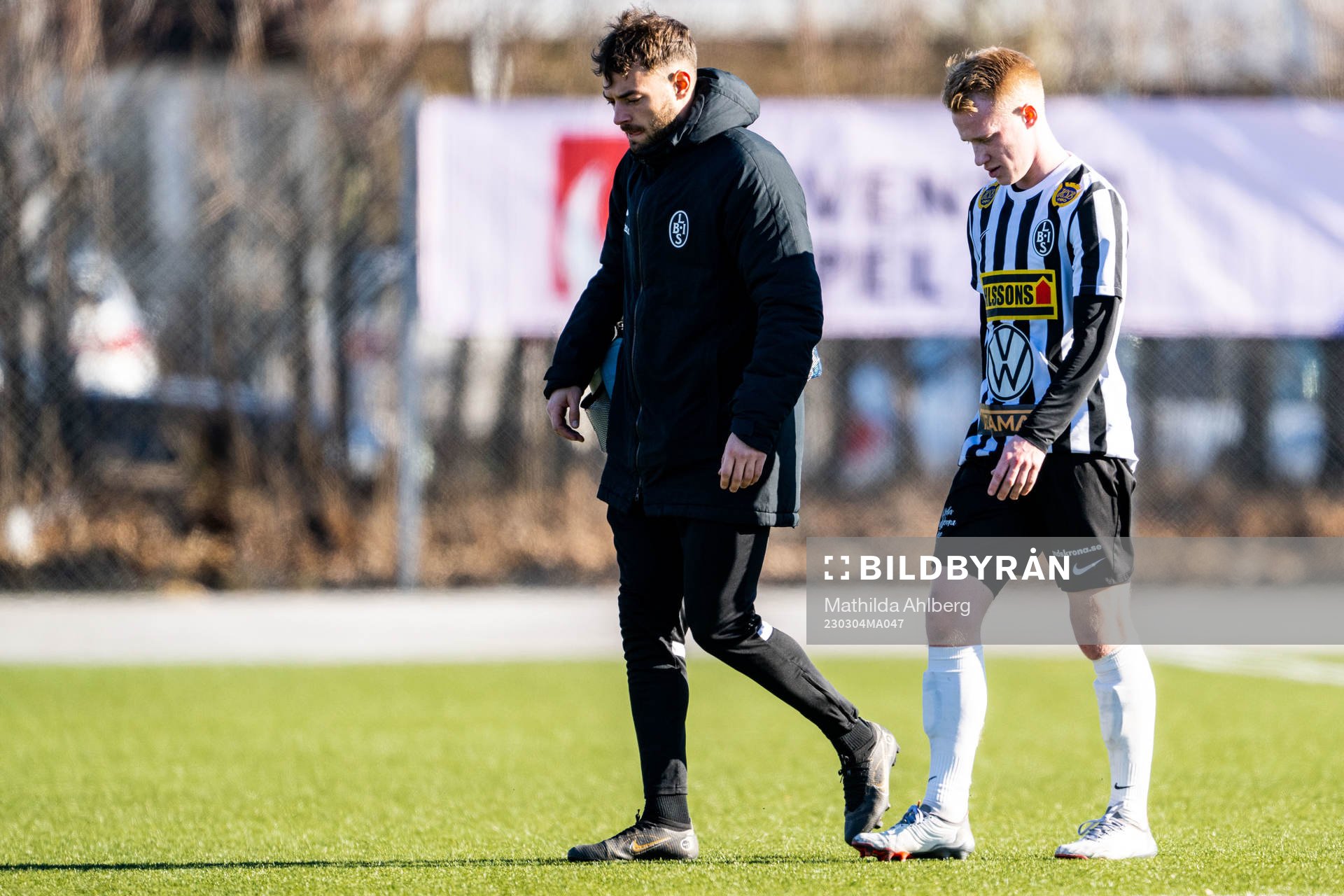 Landskronas fysioterapeut Sebastian Ceder och David