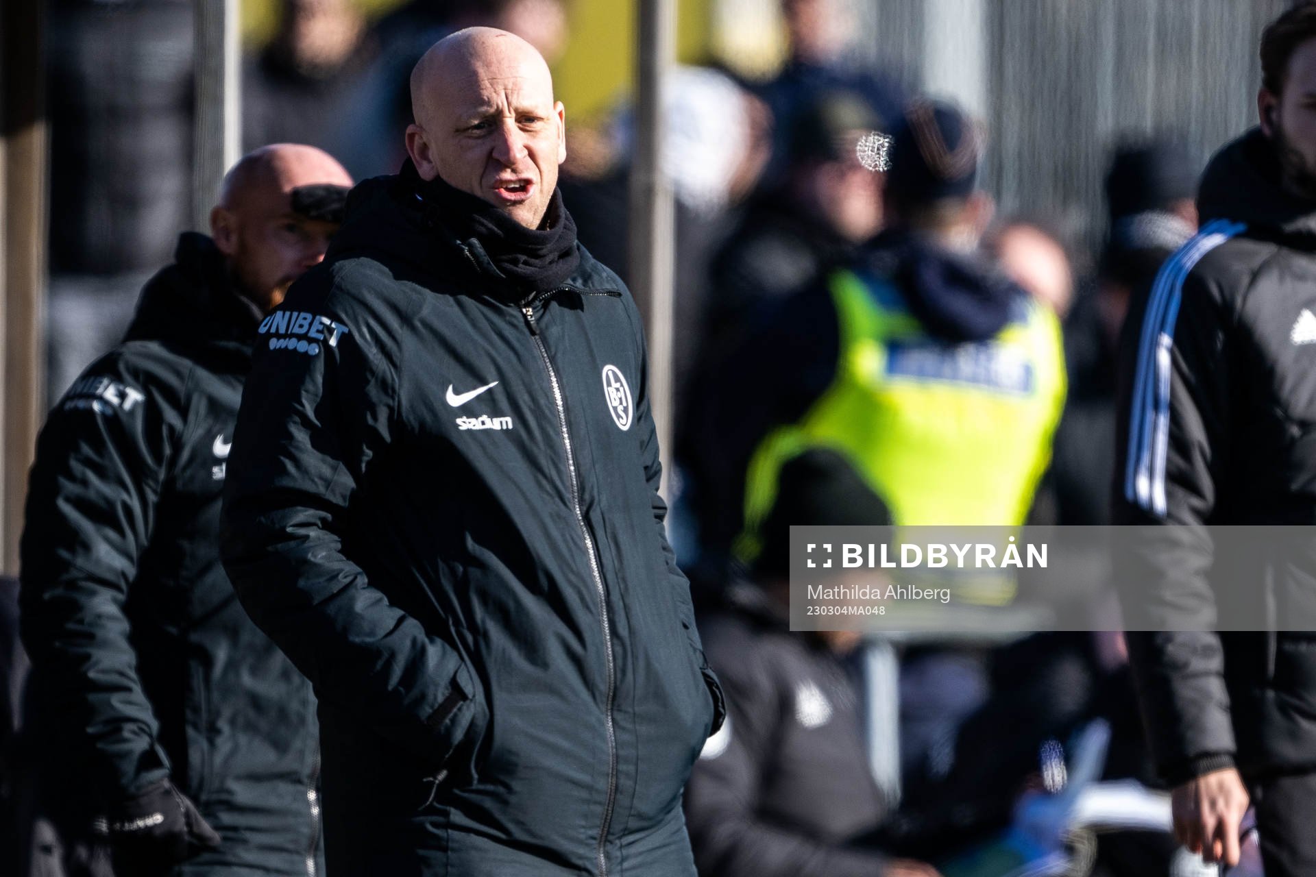 Landskronas tränare Billy Magnusson