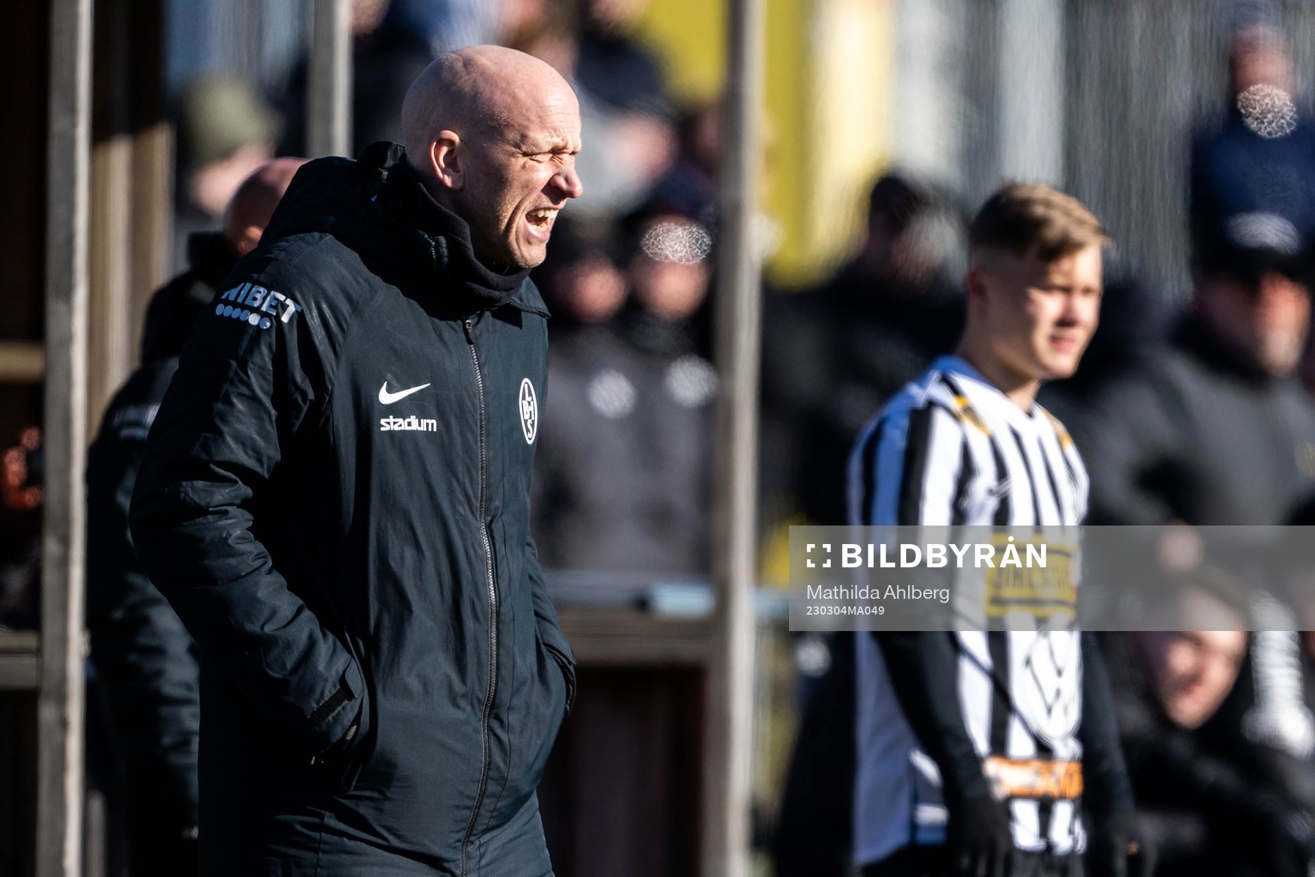 Landskronas tränare Billy Magnusson