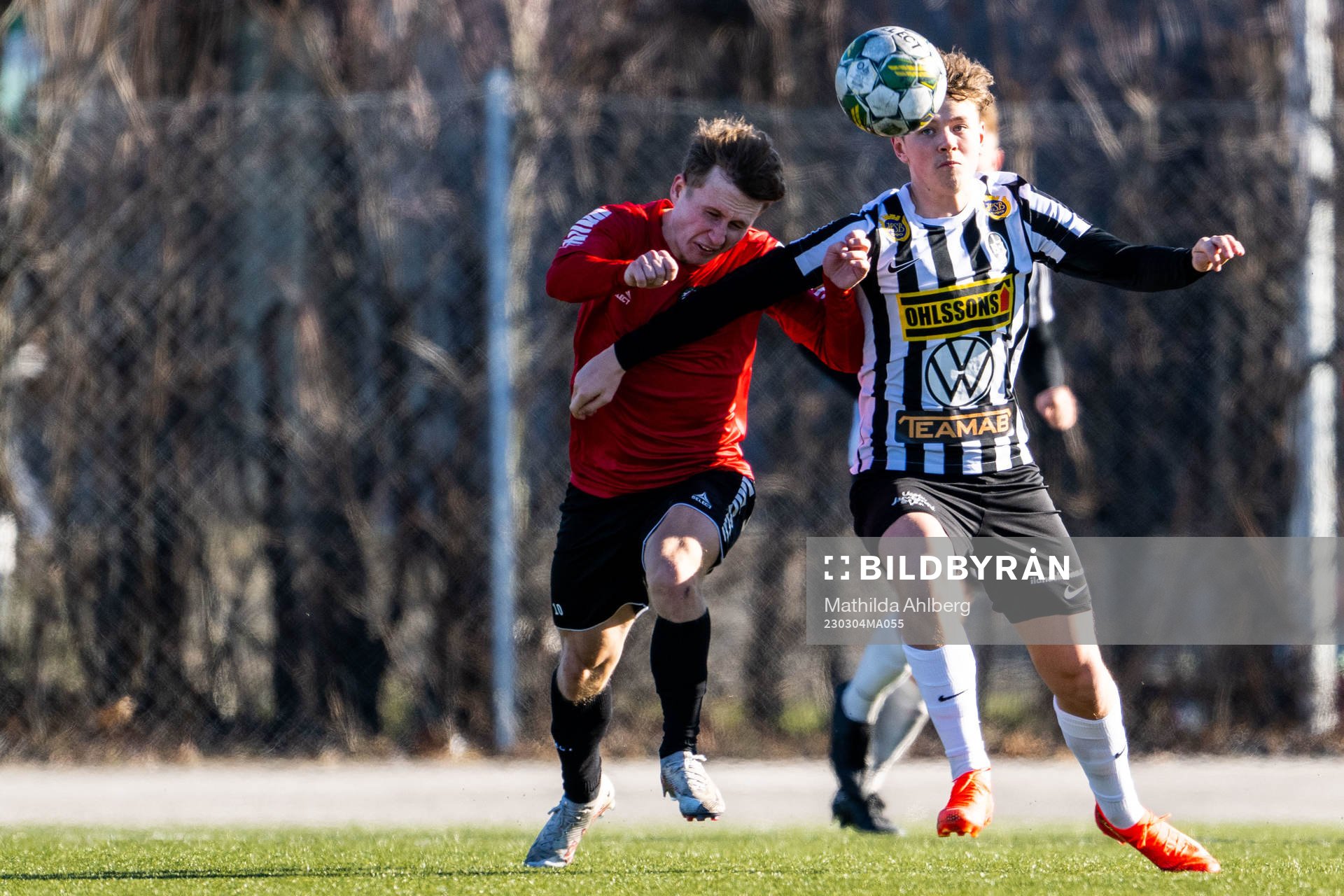 Örebros Victor Backman och Landskronas Max Nilsson