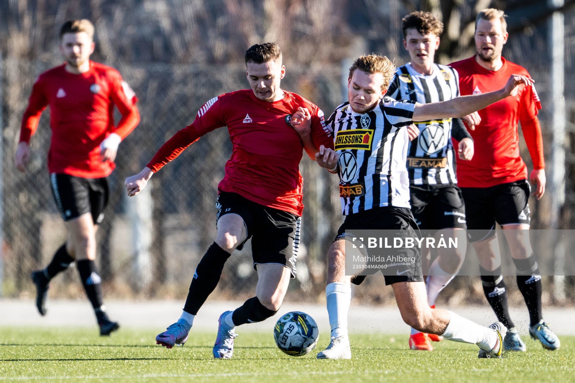 Örebros Jake Larsson och Landskronas Melker Jonsson