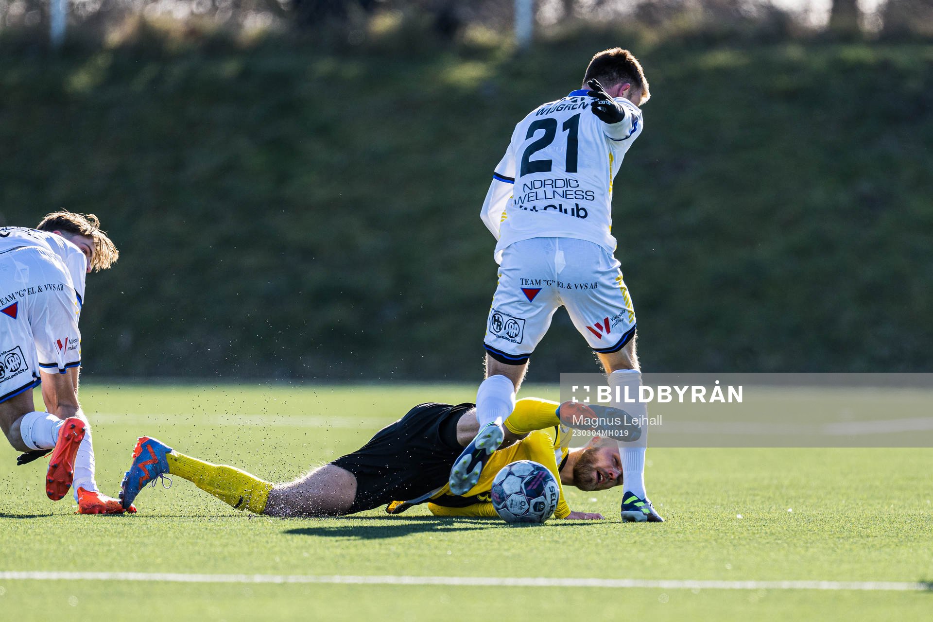 Mjällbys Adam Ståhl och Sirius Dennis Widgren