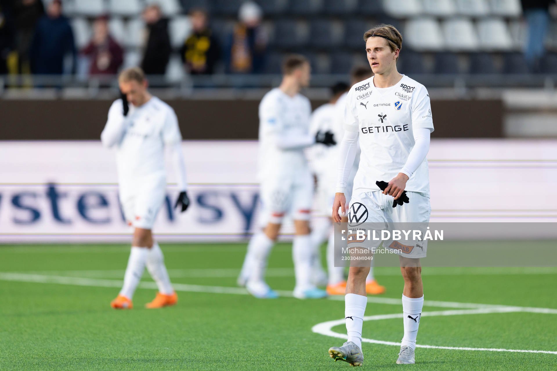 Halmstads Erik Ahlstrand deppar