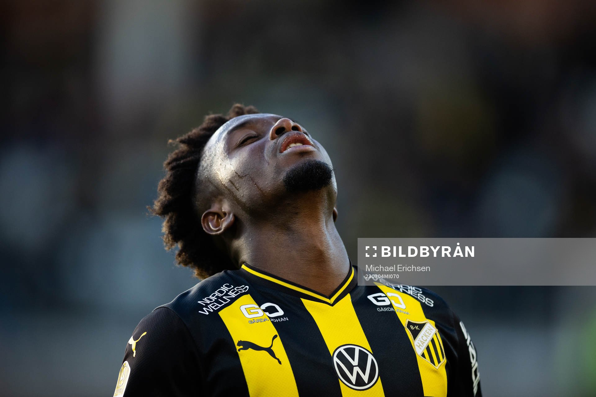 Häckens Ibrahim Sadiq deppar