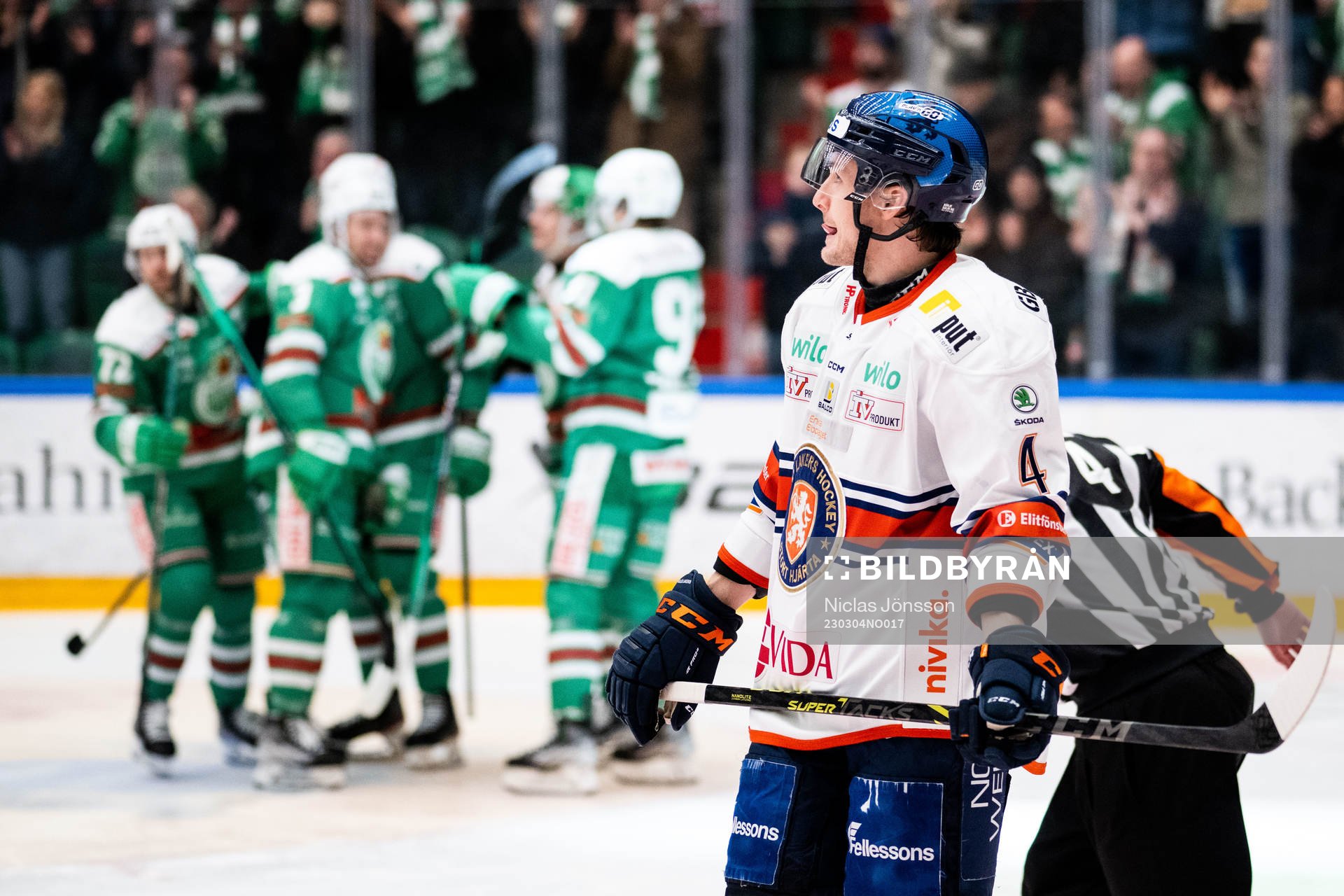 Växjös Keegan Lowe deppar