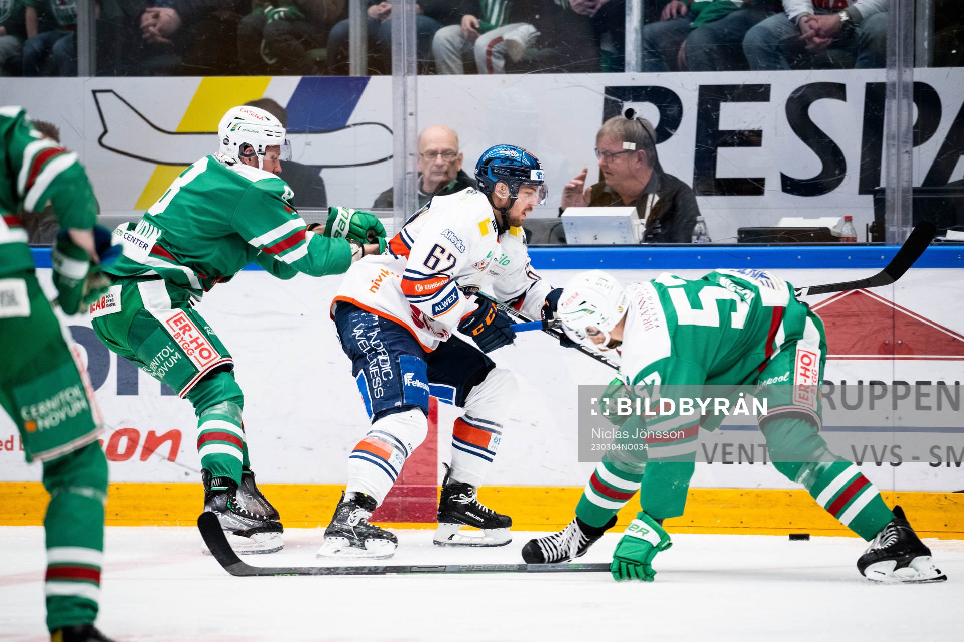 Rögles Linus Sandin och Vojtech Mozik