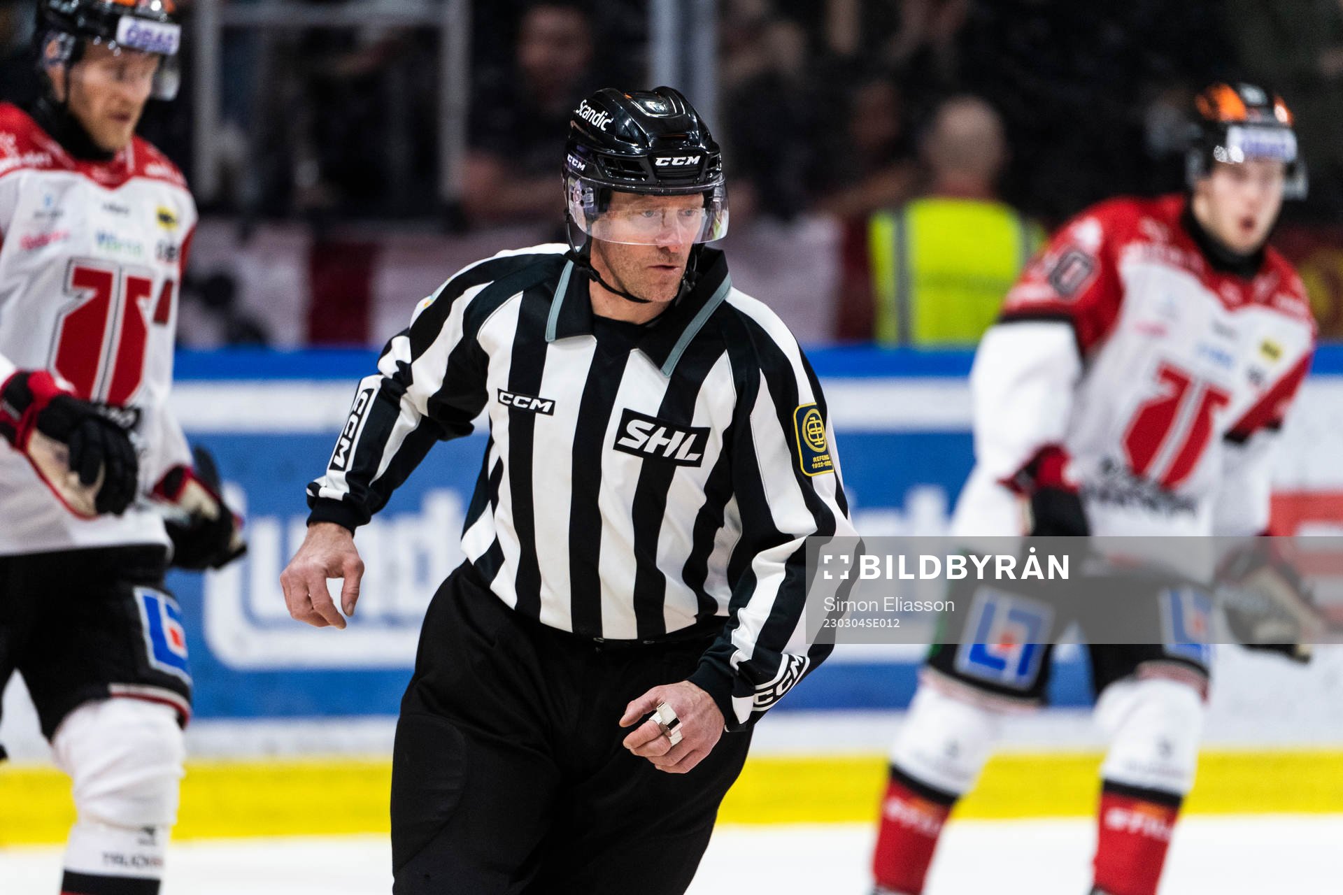 Linjedomare Jan Sandström