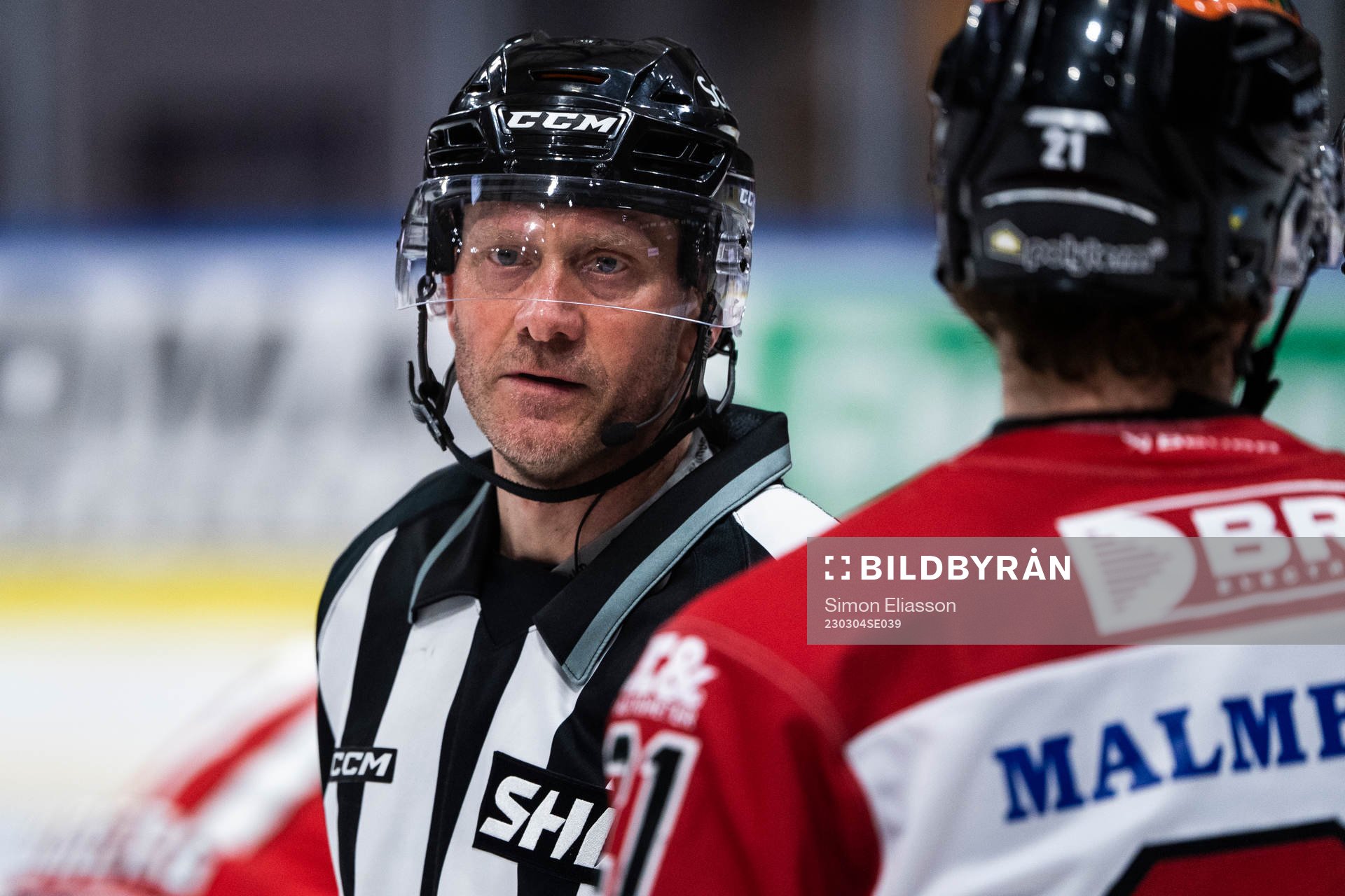 Linjedomare Jan Sandström