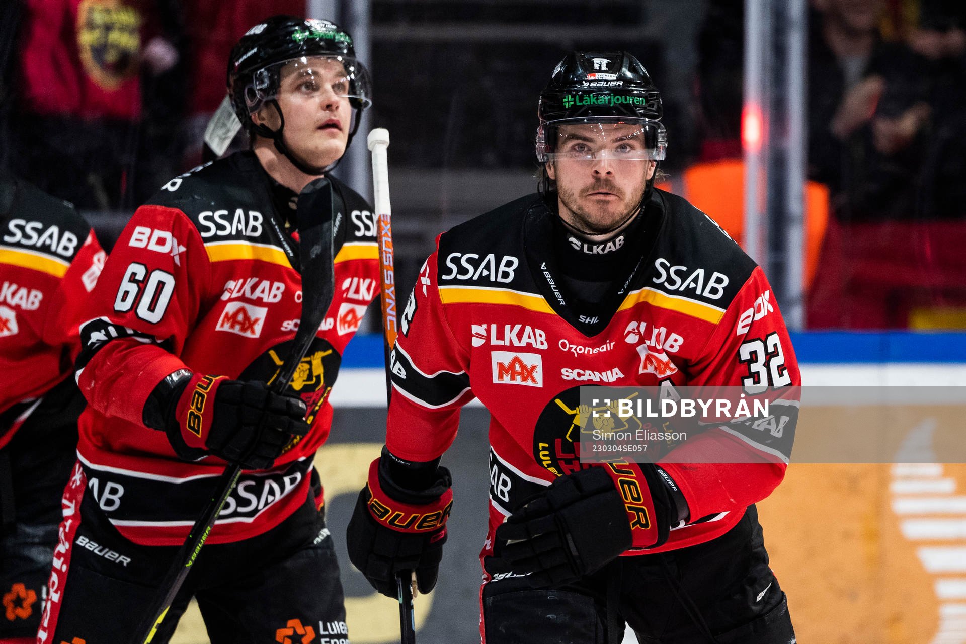 Luleås Oscar Engsund jublar