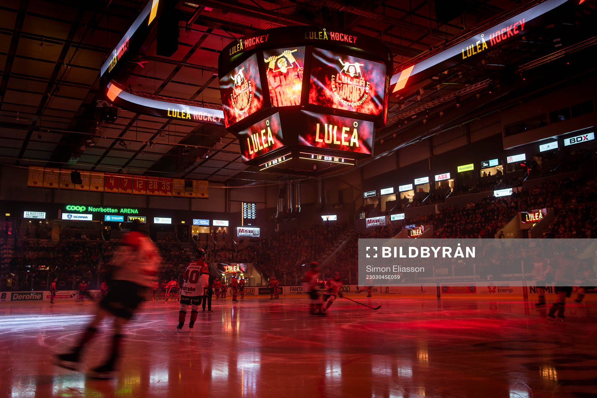 Coop Norrbotten arena interiör