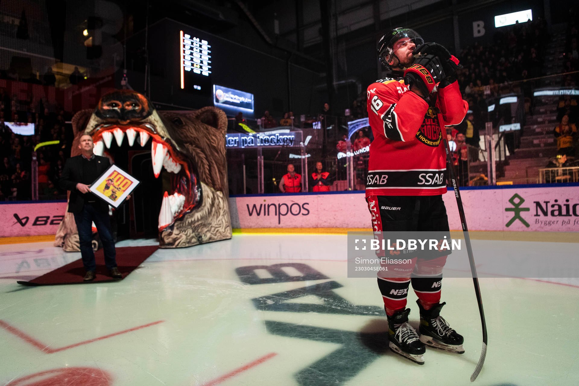 Luleås Niklas Olausson hyllas