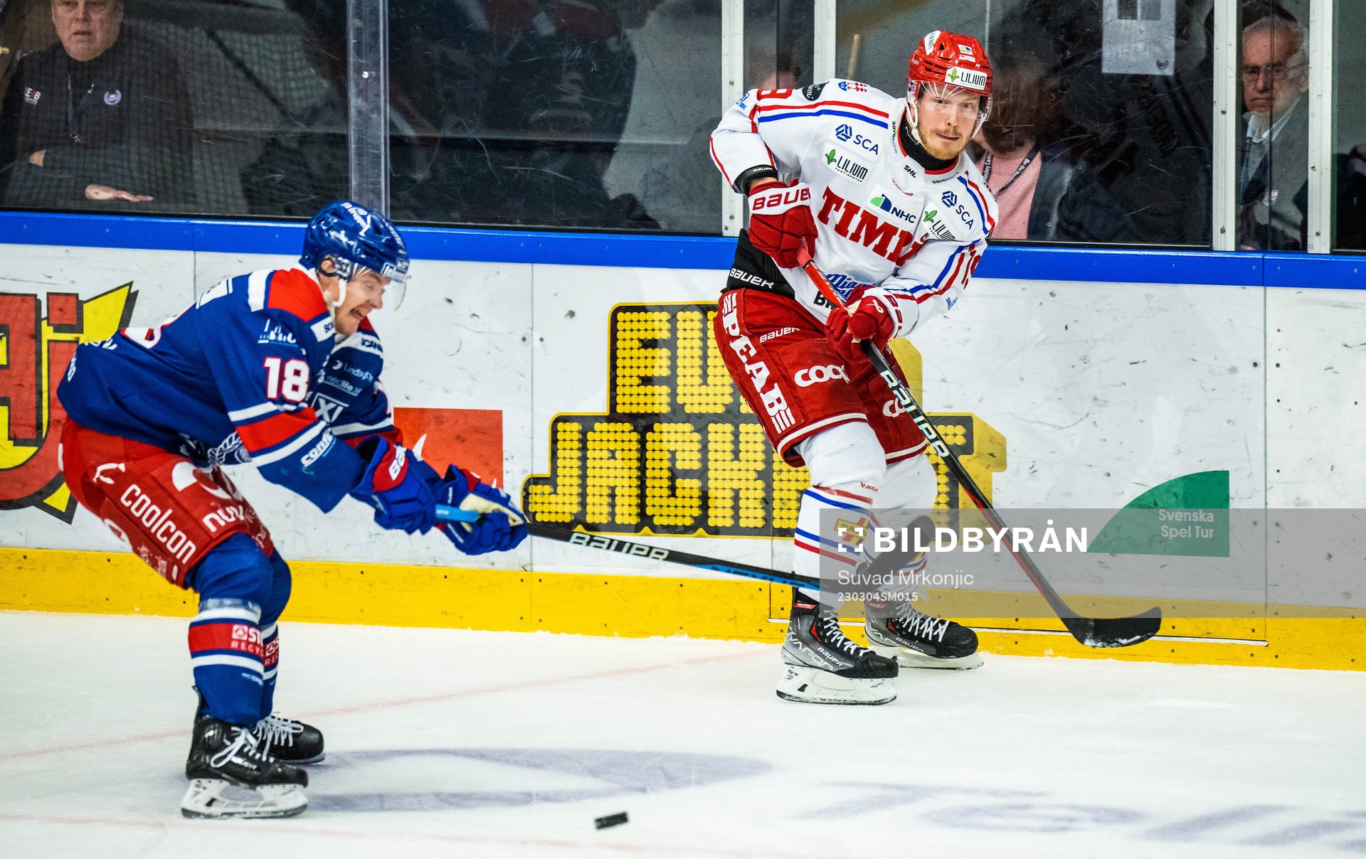 Oskarshamns Niclas Burström och Timrås Erik Andersson