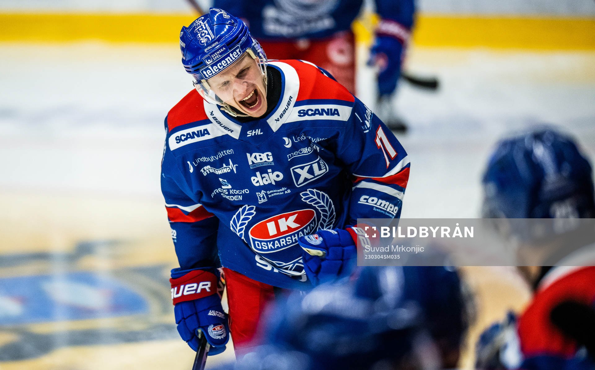 Oskarshamns Antti Suomela jublar