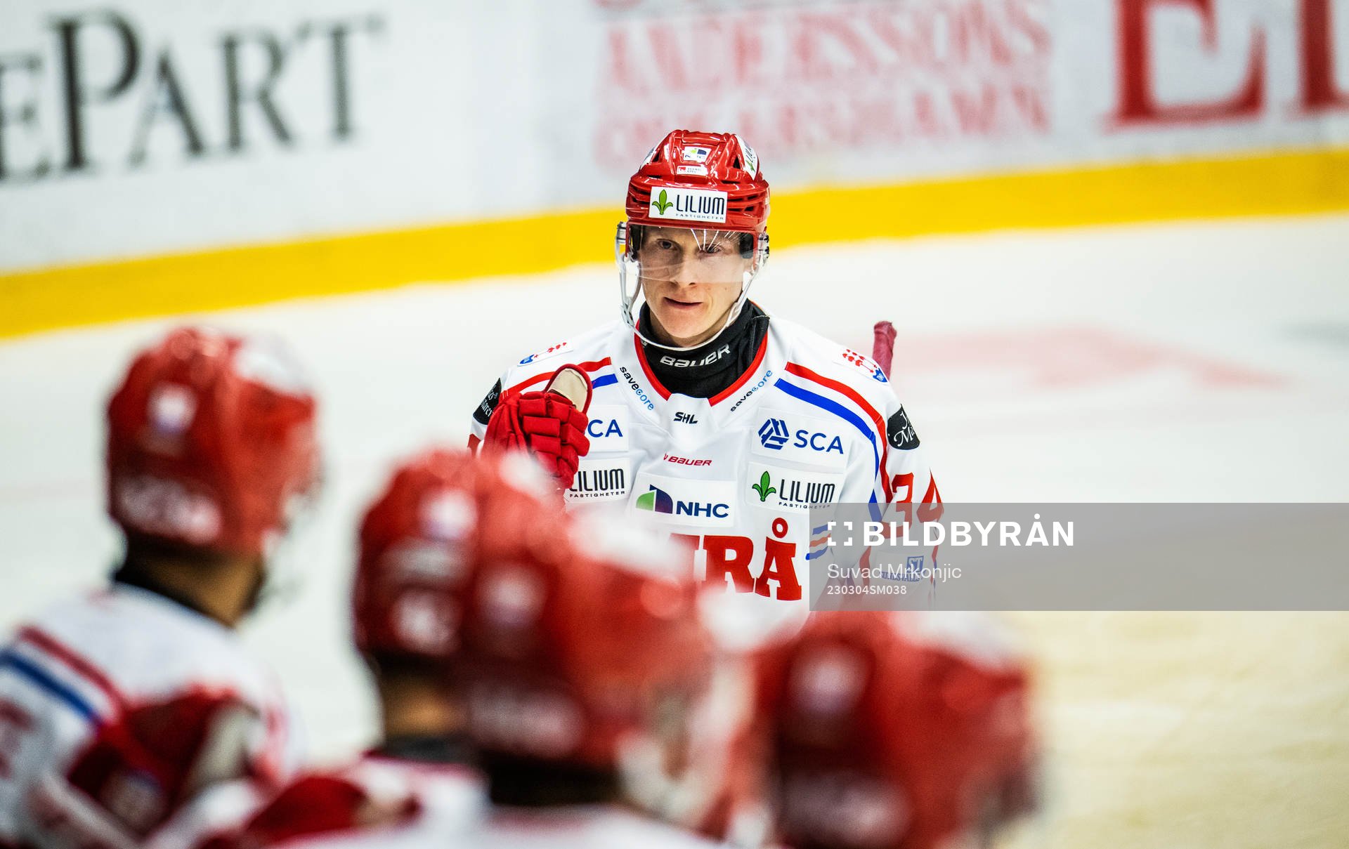 Timrås Olli Palola jublar
