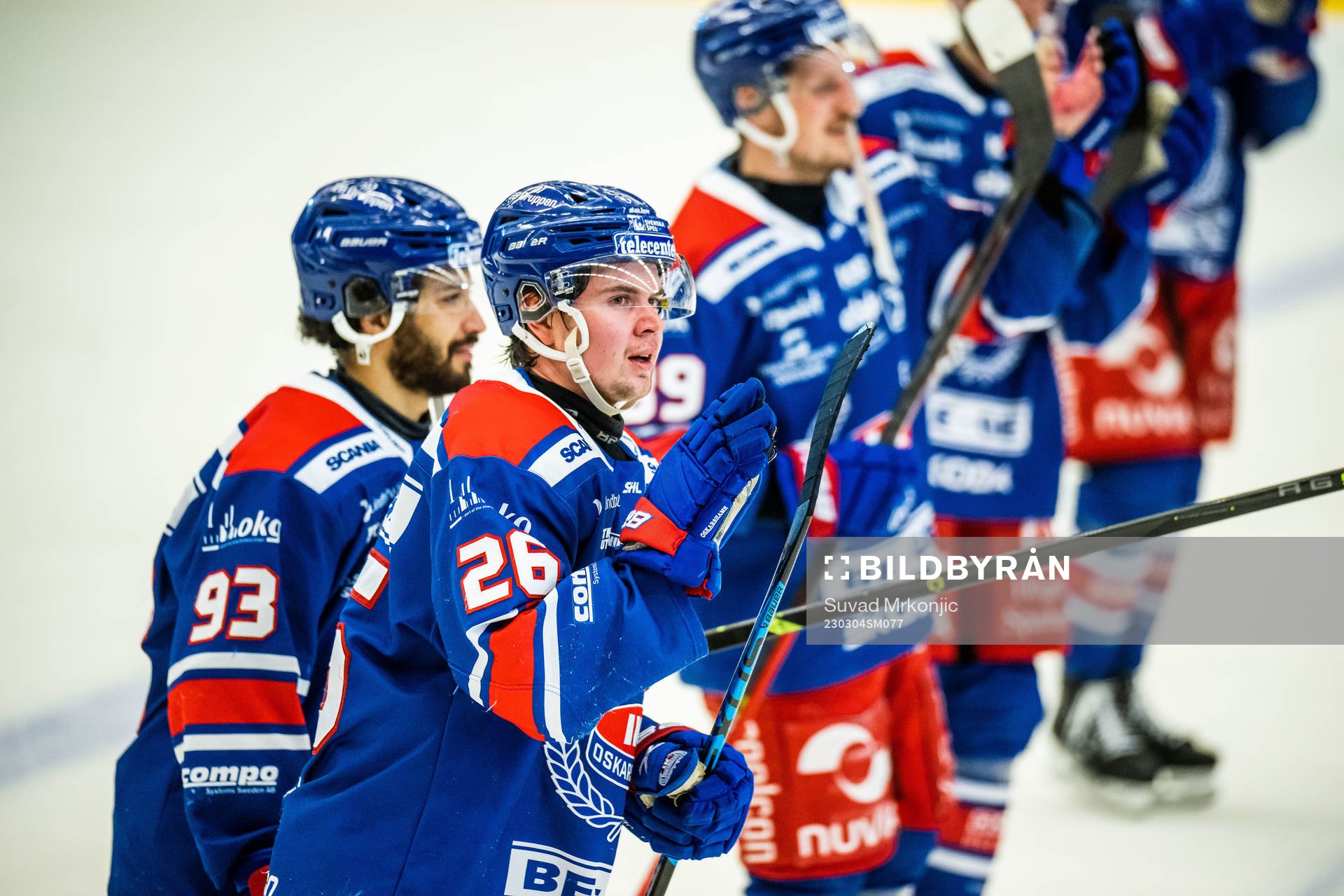 Oskarshamns Lukas Pilö jublar