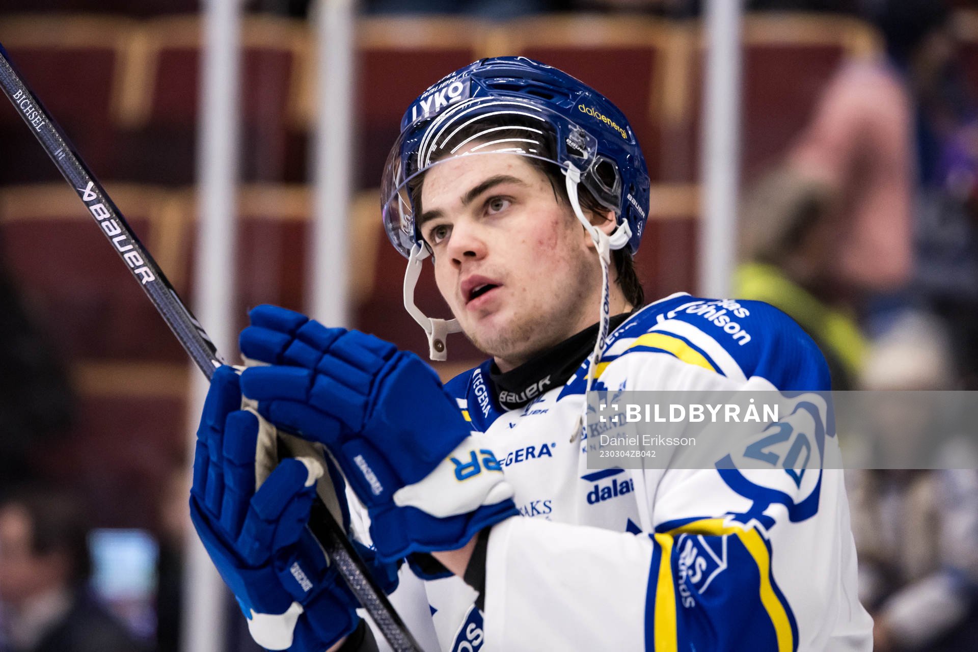 Leksands Lian Bichsel utsedd till matchens krigare