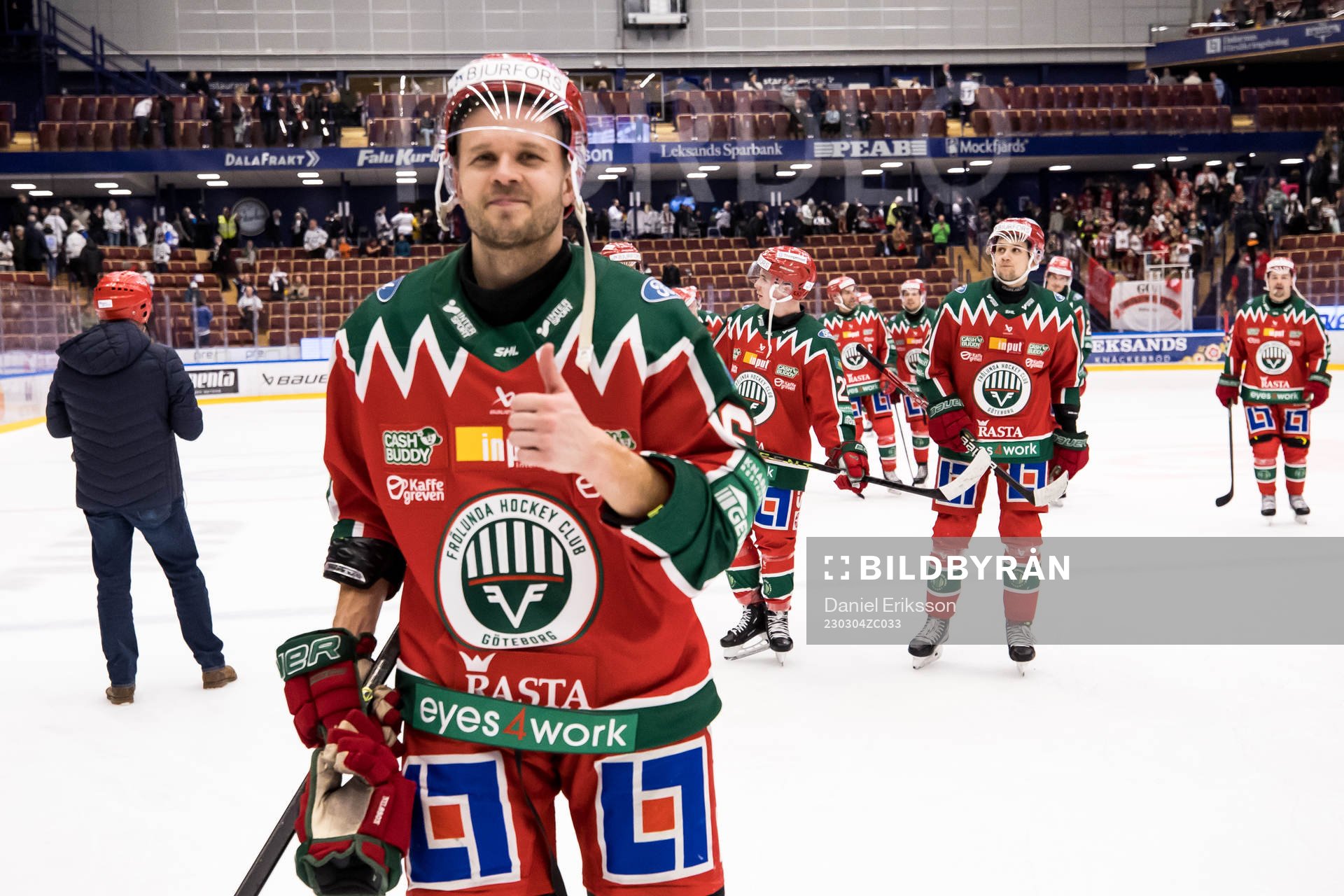 Frölundas Jacob Nilsson jubel