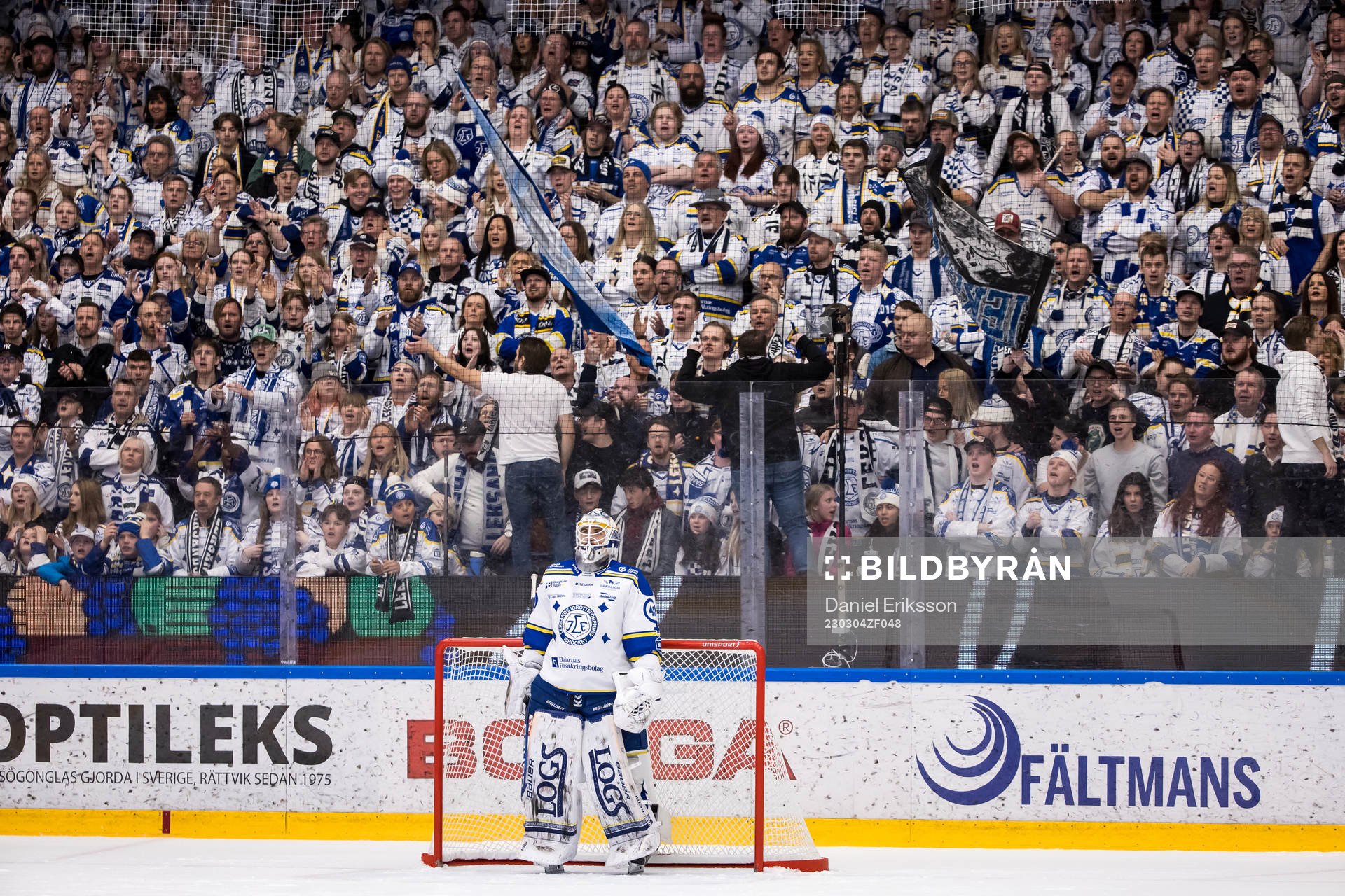 Leksands målvakt Mantas Armalis