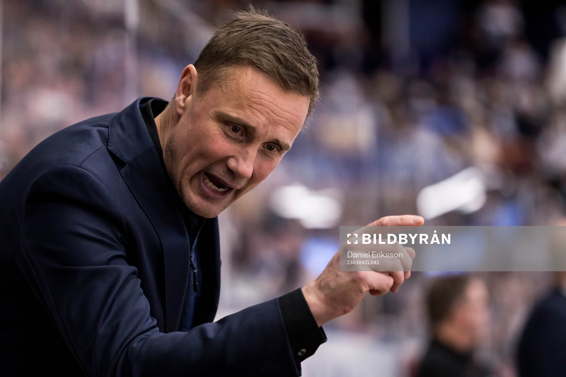 Frölundas tränare Roger Rönnberg