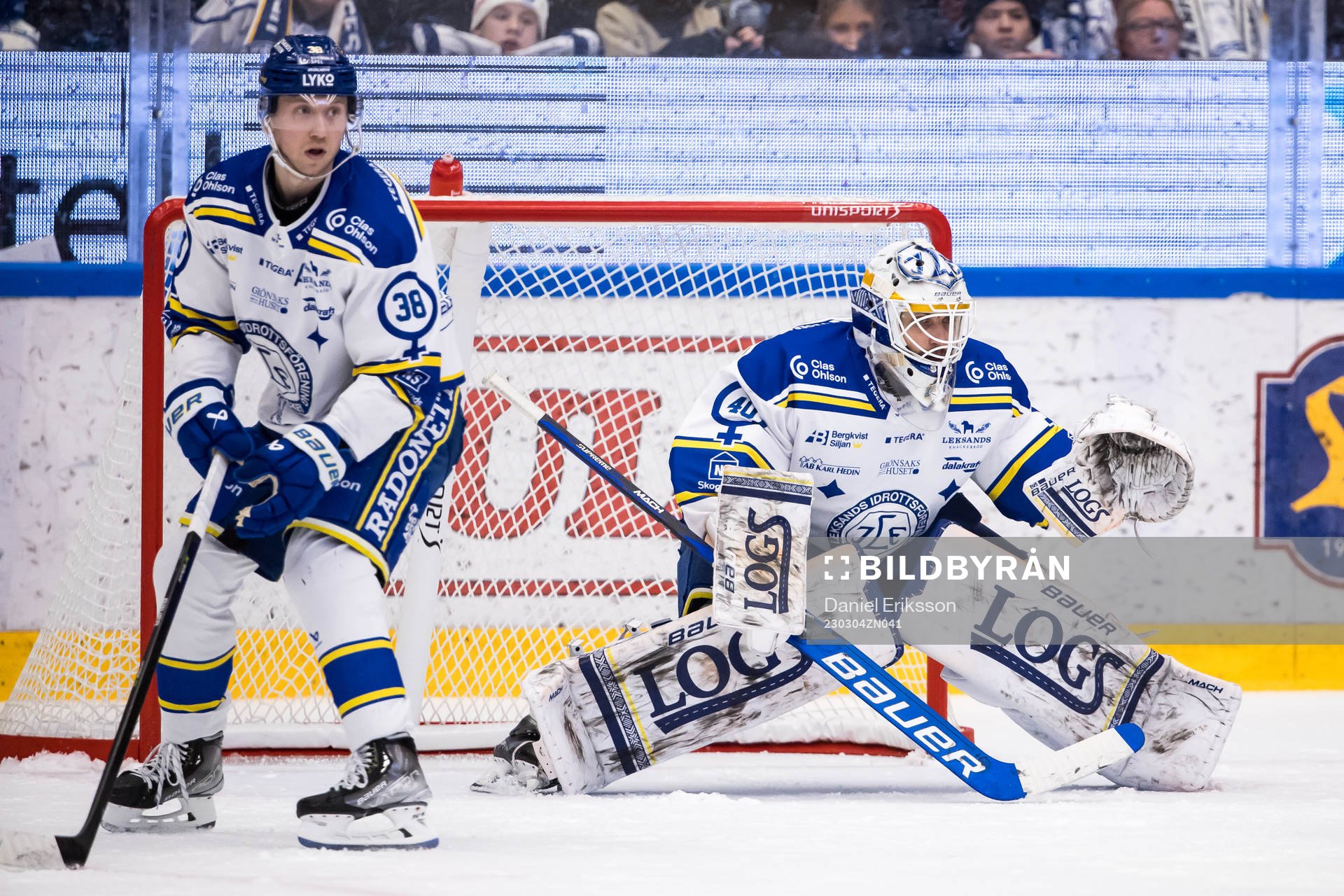 Leksands målvakt Mantas Armalis