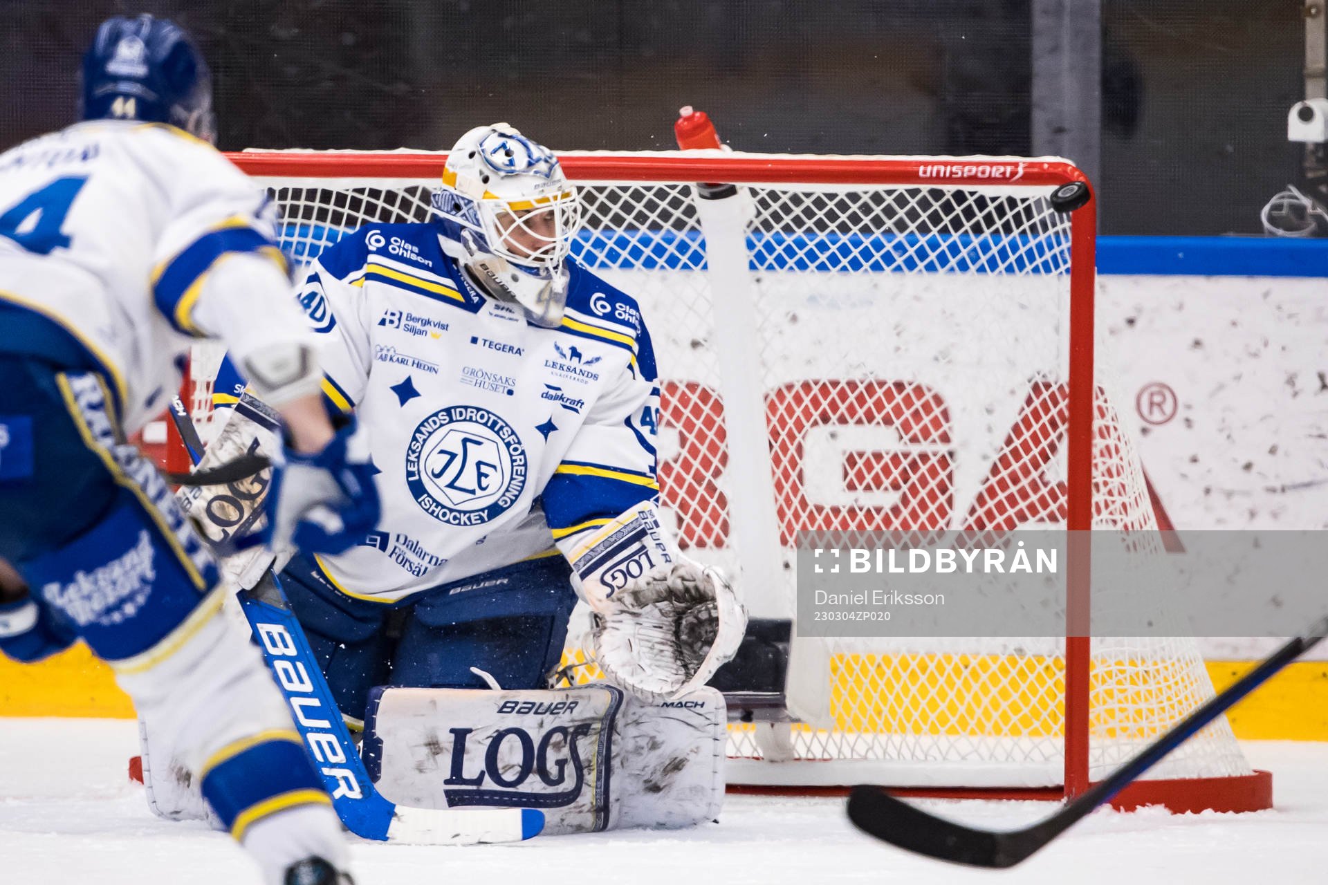 Leksands målvakt Mantas Armalis