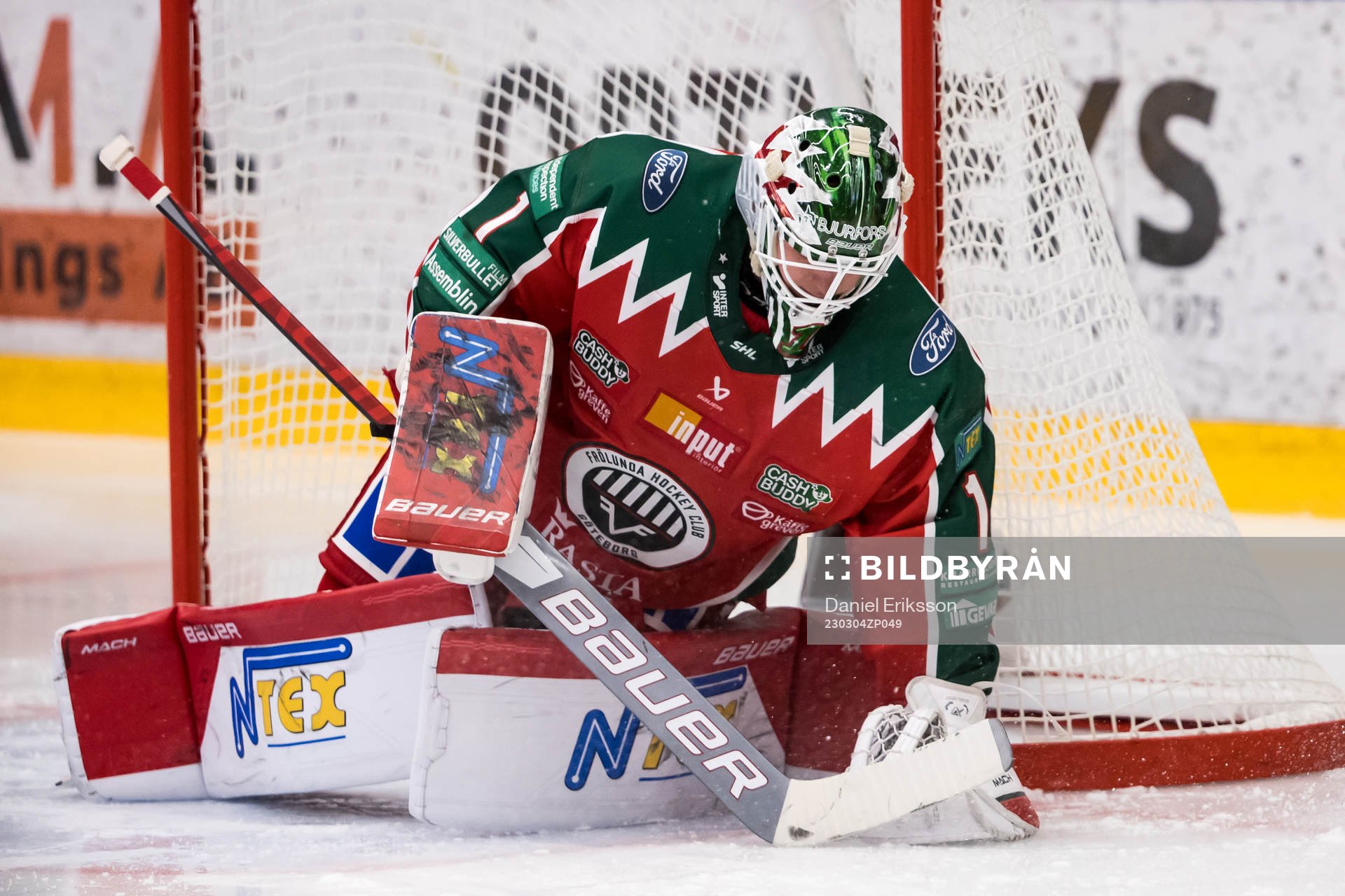 Frölundas målvakt Lars Johansson