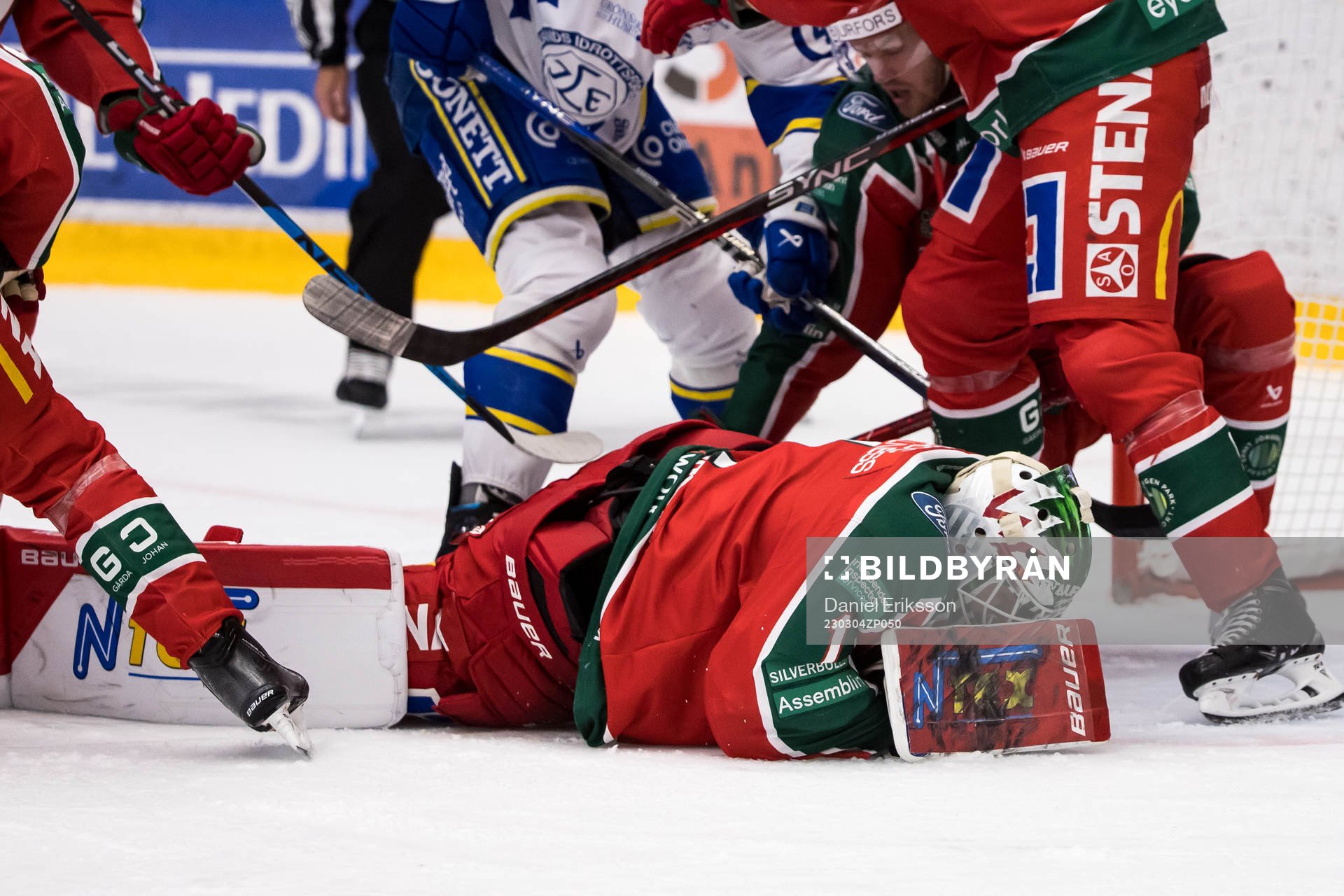 Frölundas målvakt Lars Johansson
