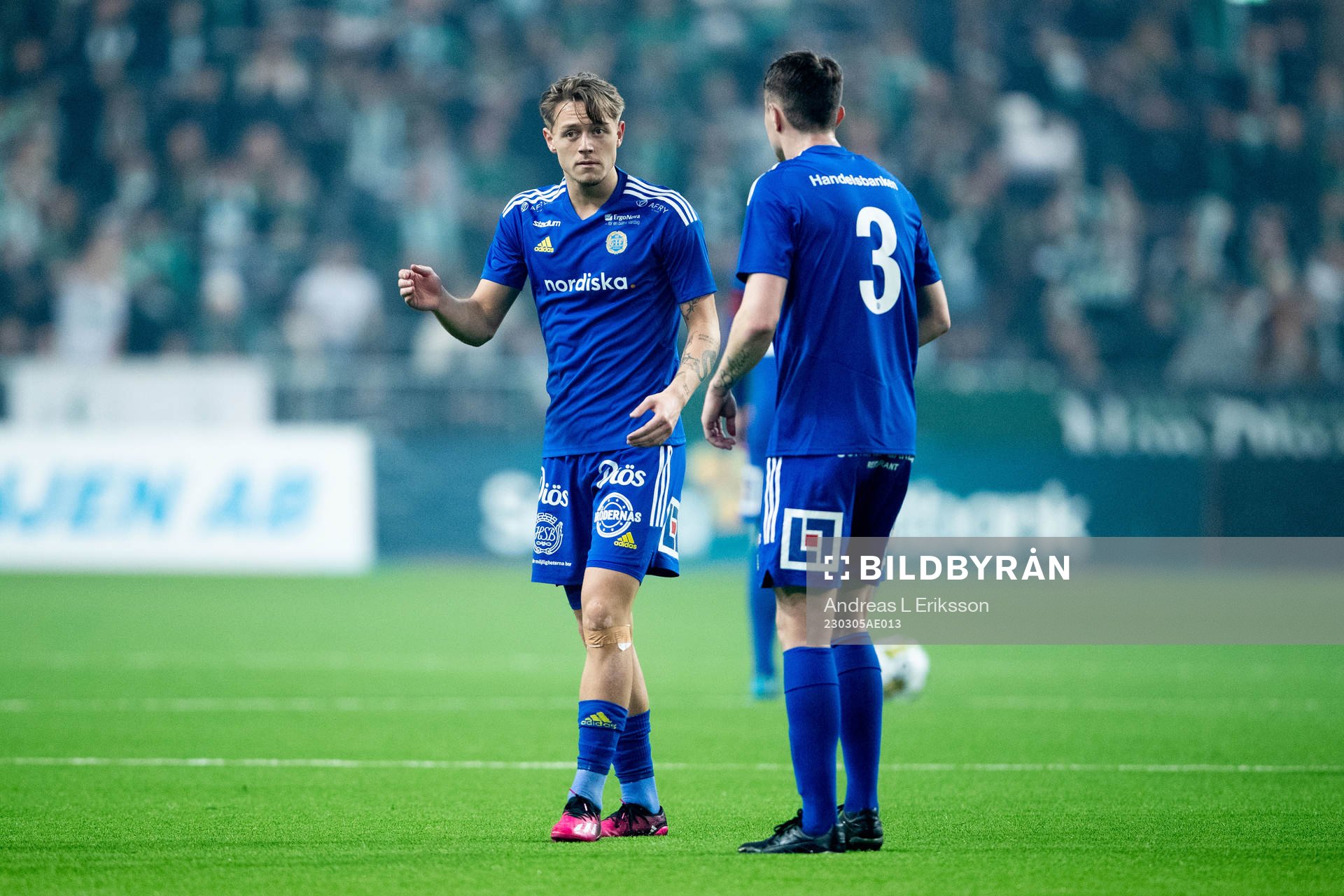 GIF Sundsvalls Ludvig Nåvik och Fredrik Lundgren deppar