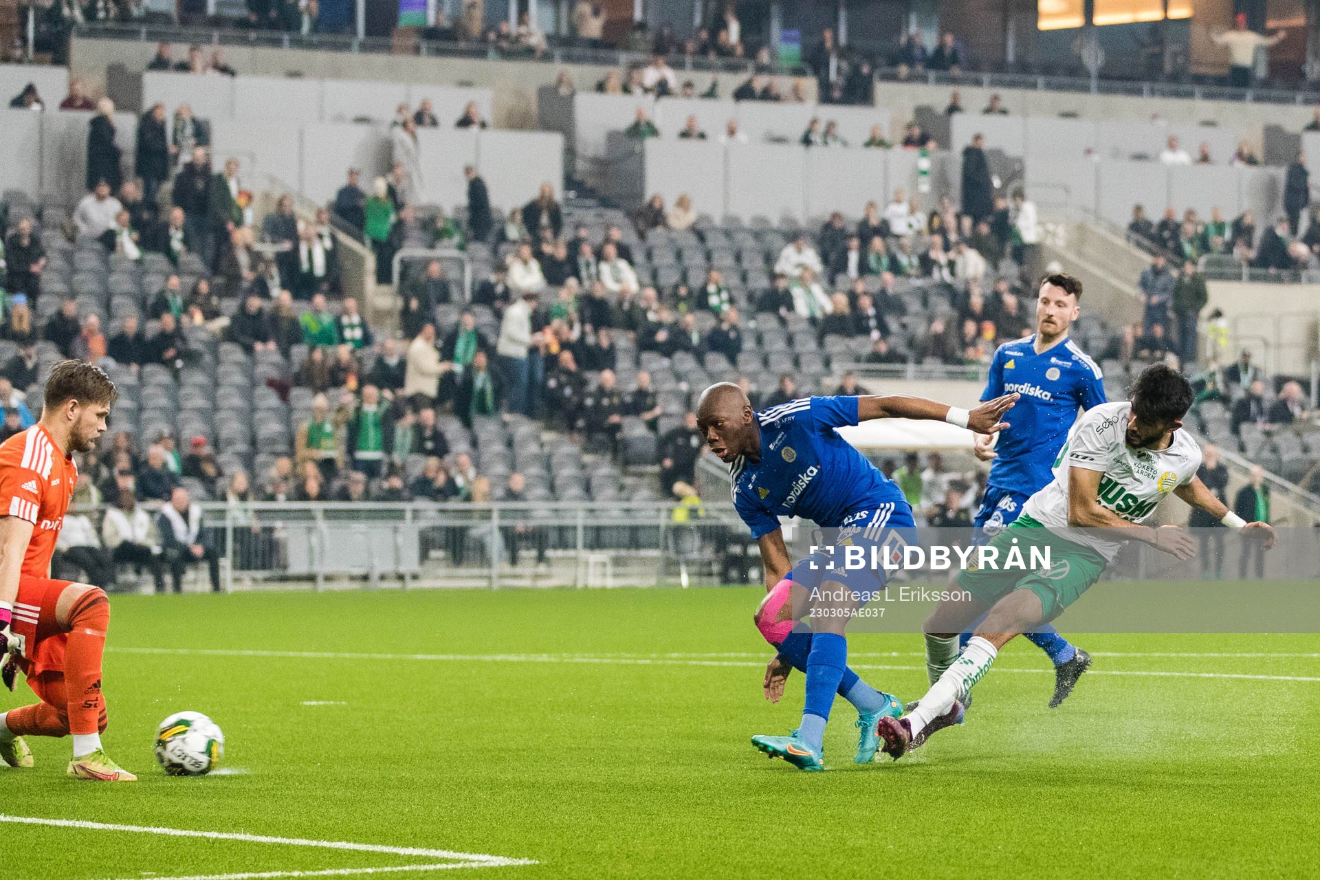 Hammarbys Montader Madjed gör 6-0