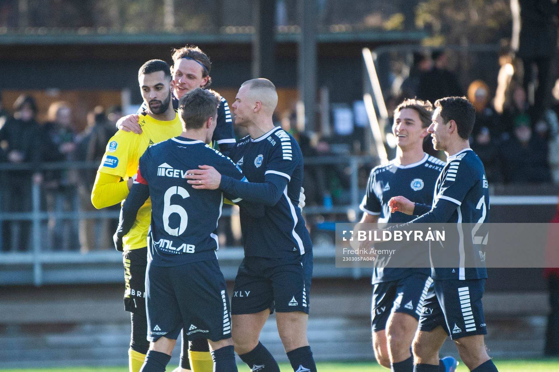 Utsiktens spelare jublar