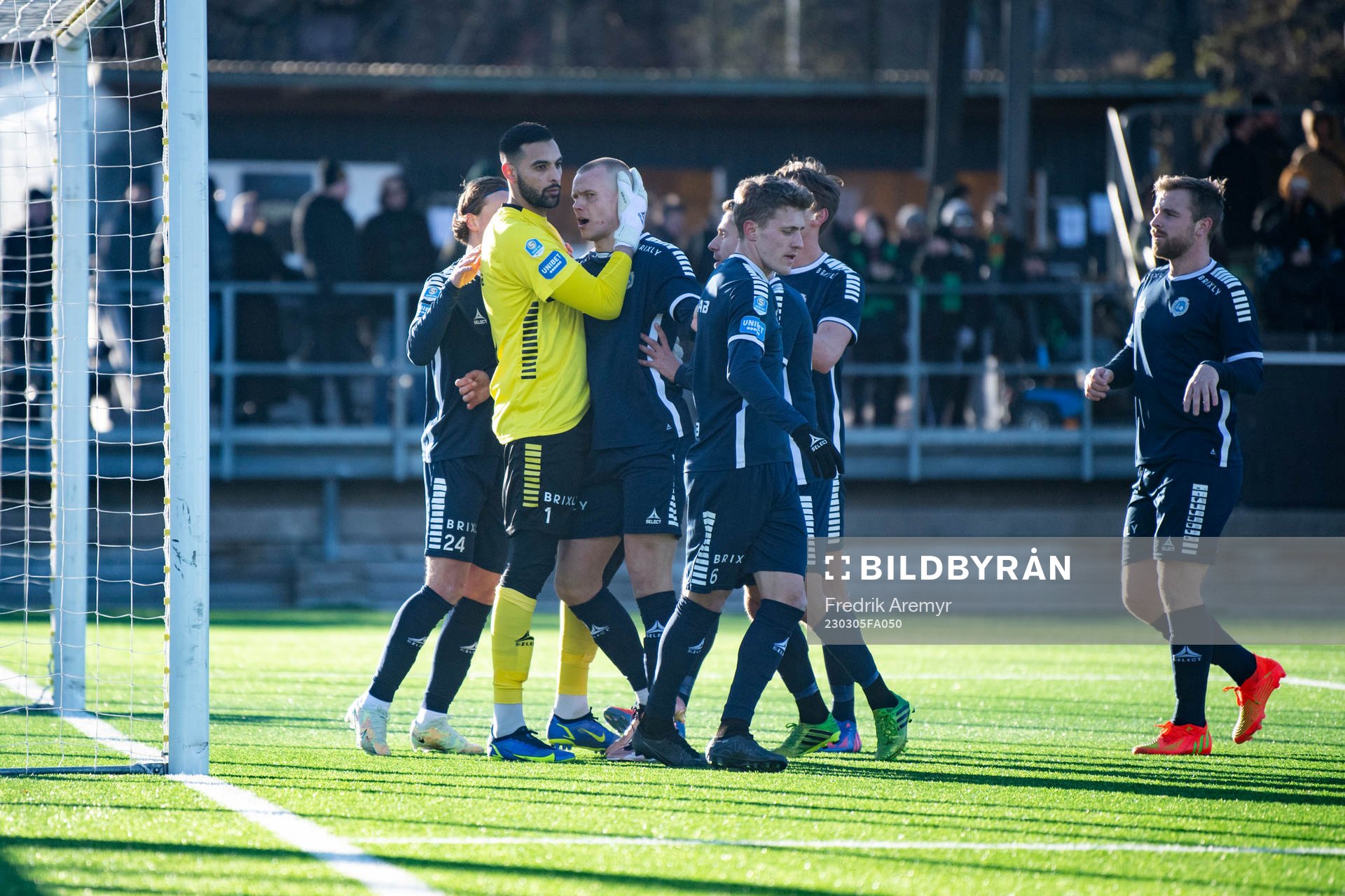 Utsiktens spelare jublar