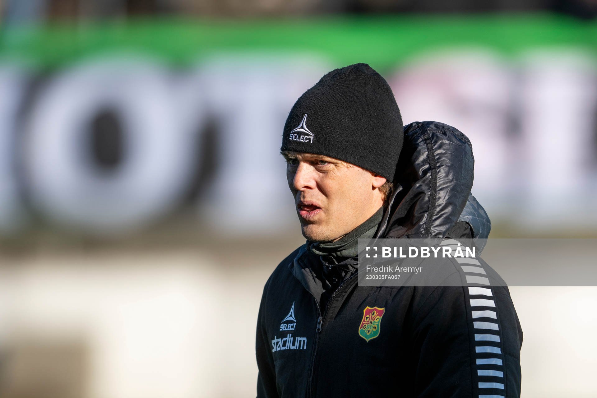 GAIS huvudtränare Fredrik Holmberg