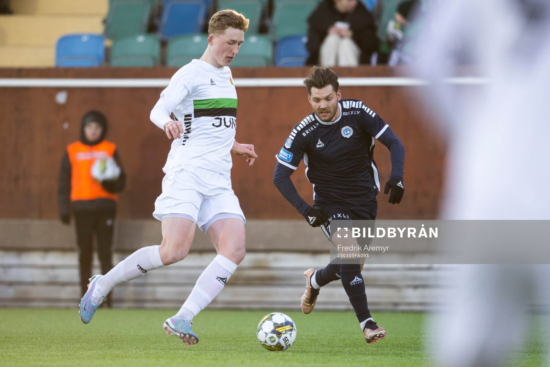 GAIS Filip Beckman och Utsiktens Karl Bohm