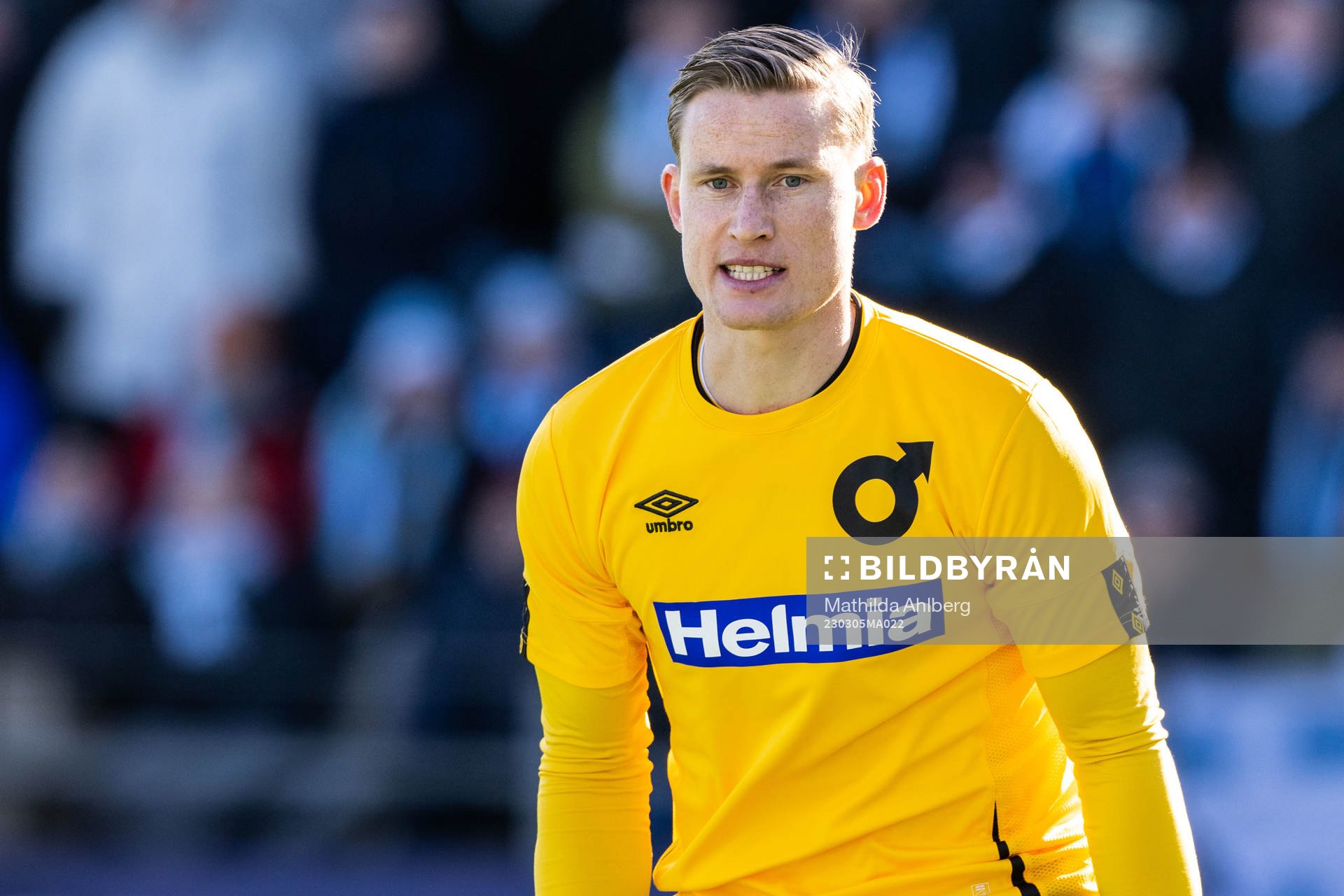 Degerfors målvakt Sondre Lovseth Rossbach