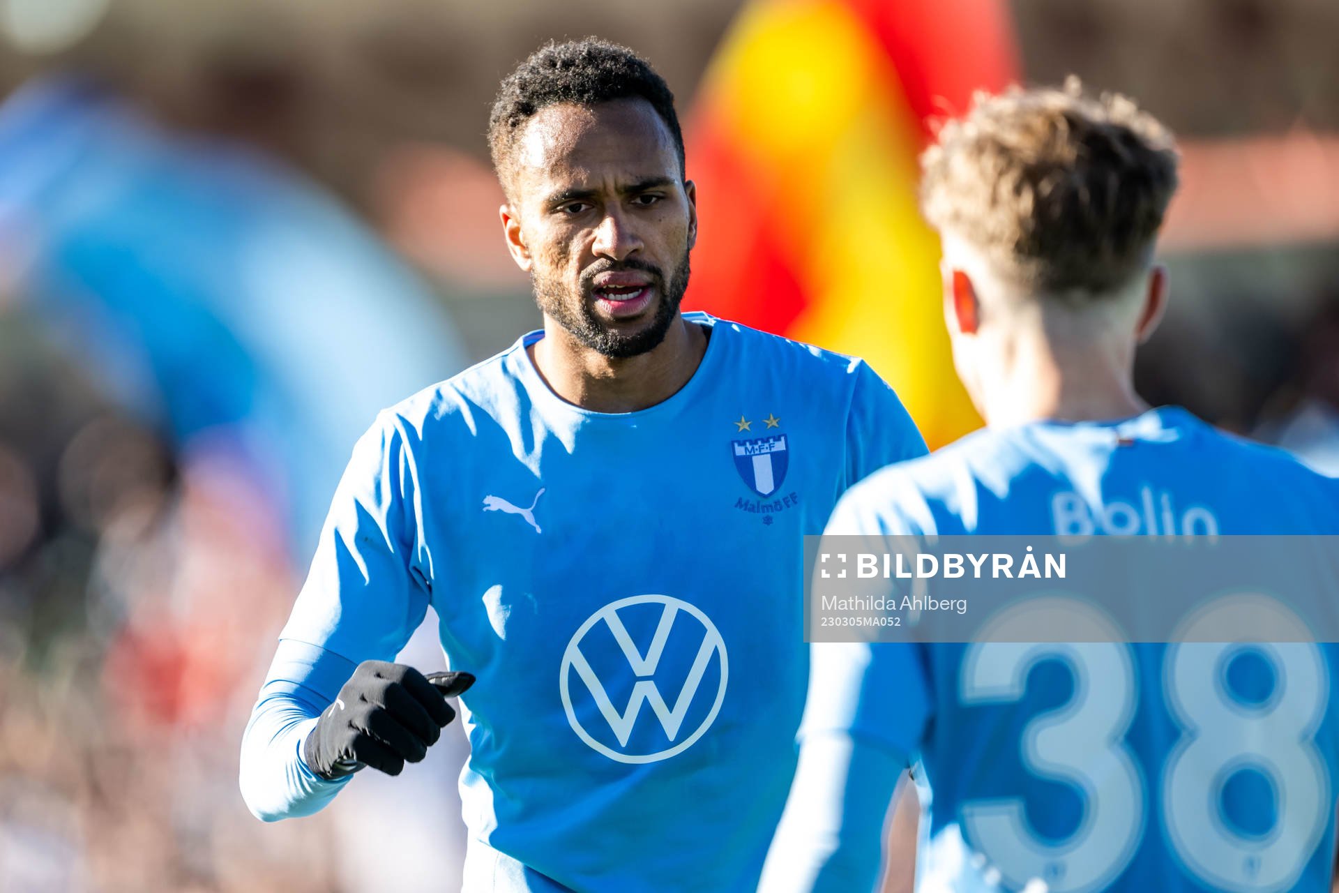 Malmö FFs Isaac Kiese Thelin jublar