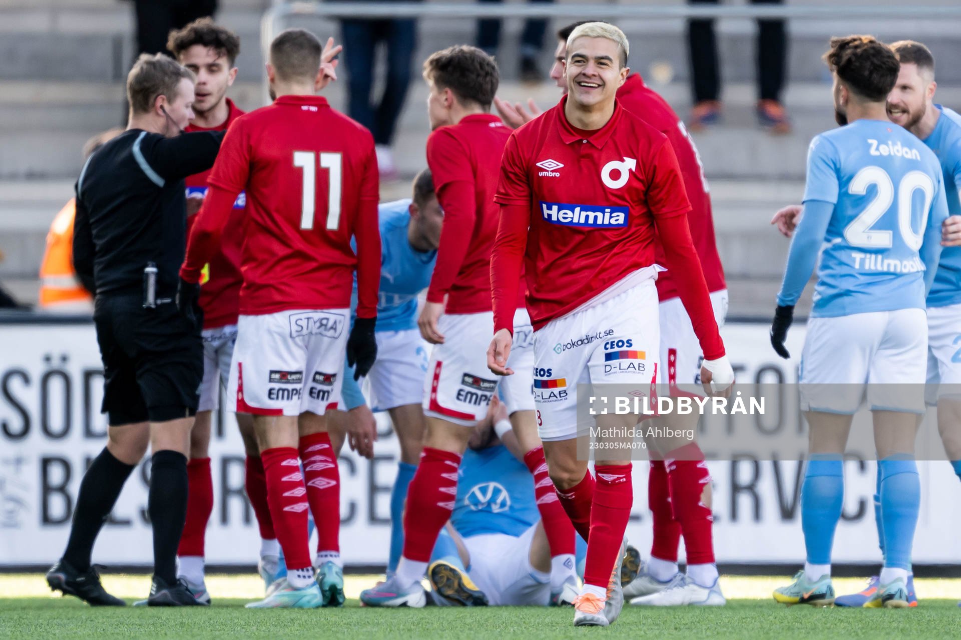 Degerfors Diego Campos deppar