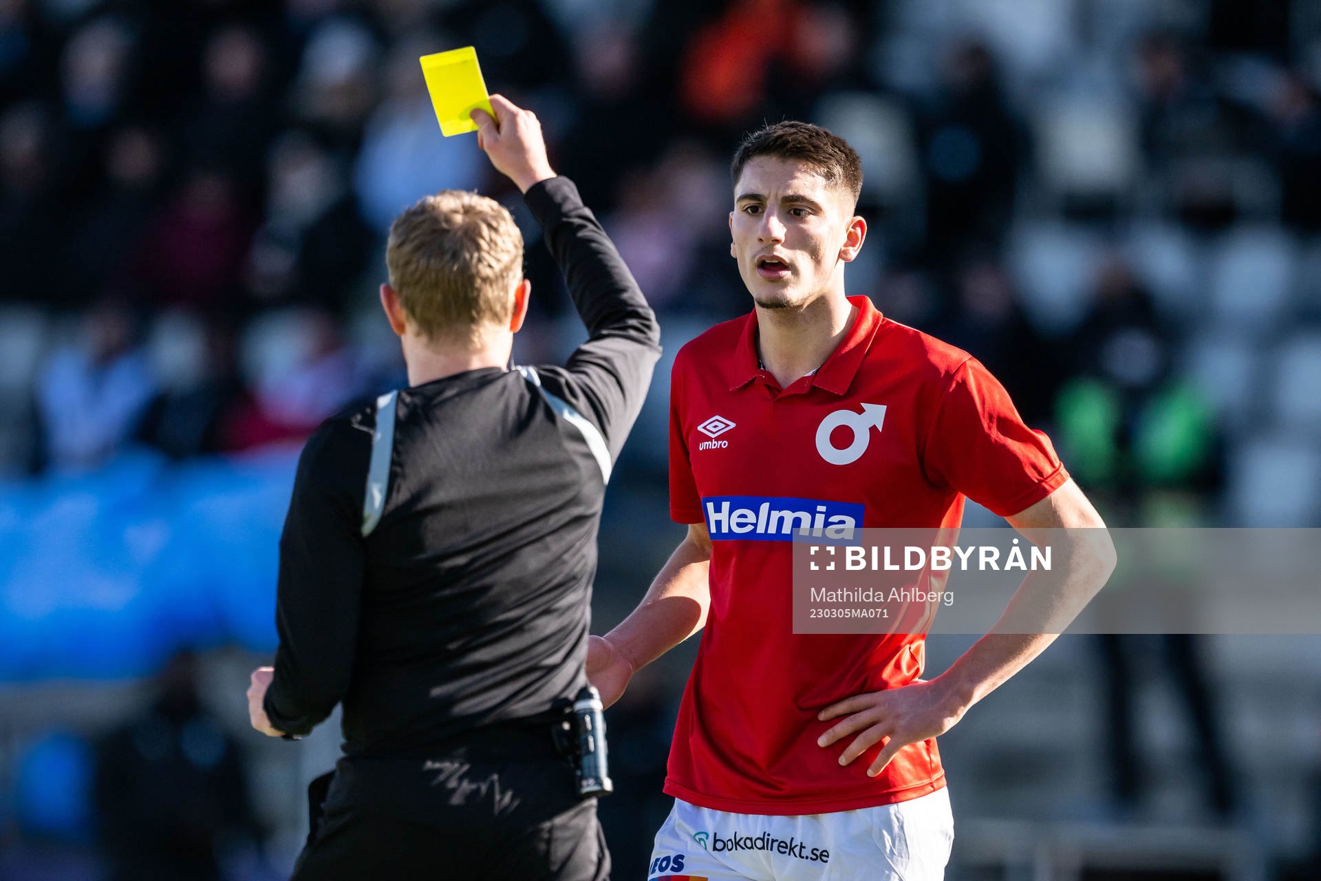 Degerfors Seid Korac varnas