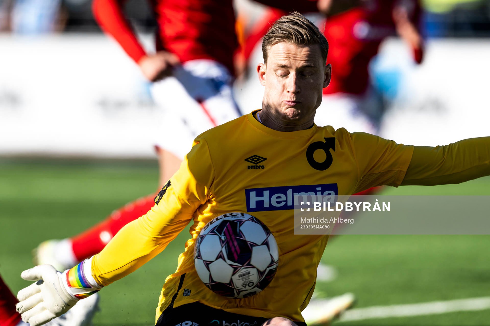 Degerfors målvakt Sondre Lovseth Rossbach