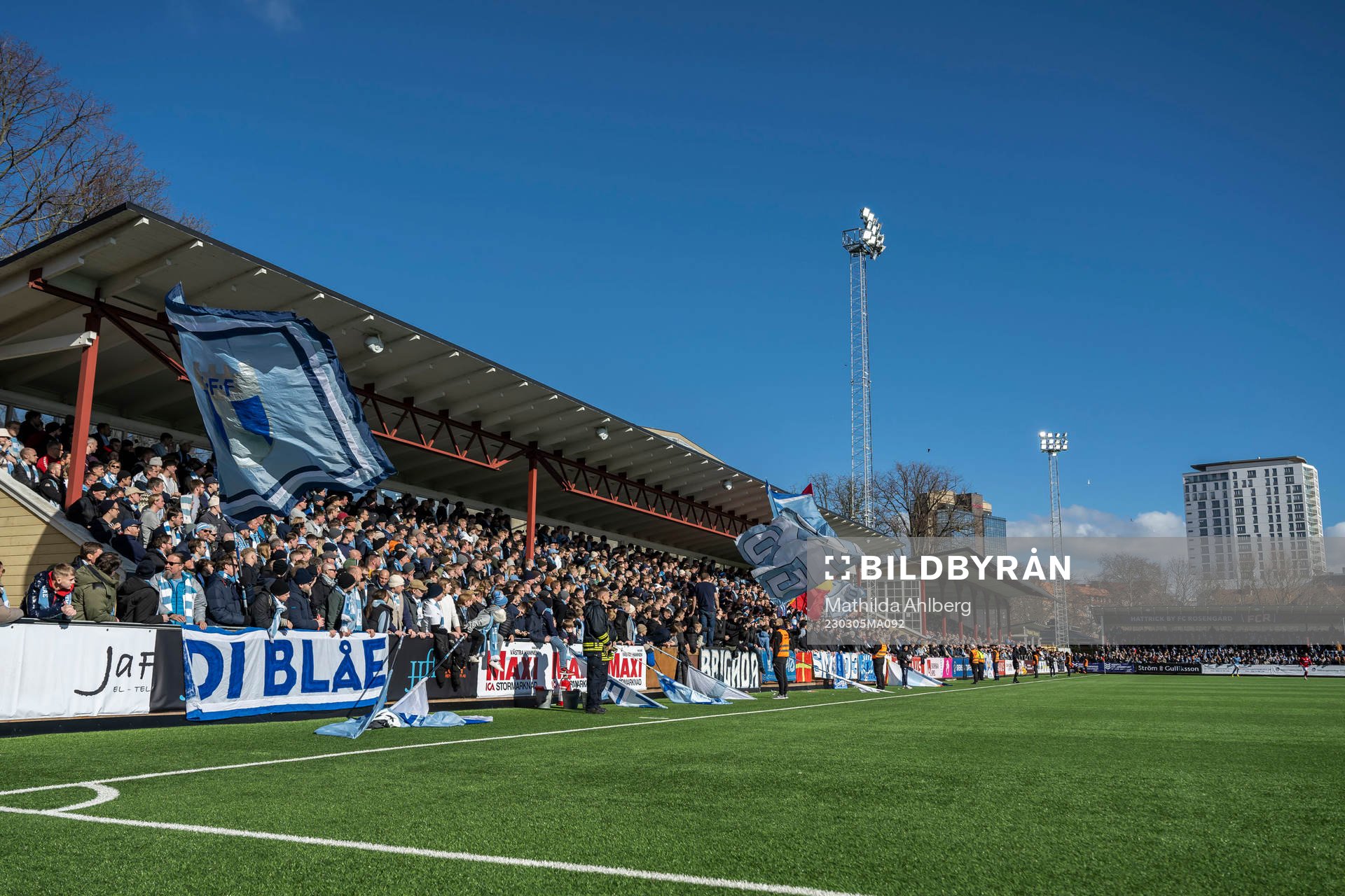 Interiör av Malmö idrottsplats