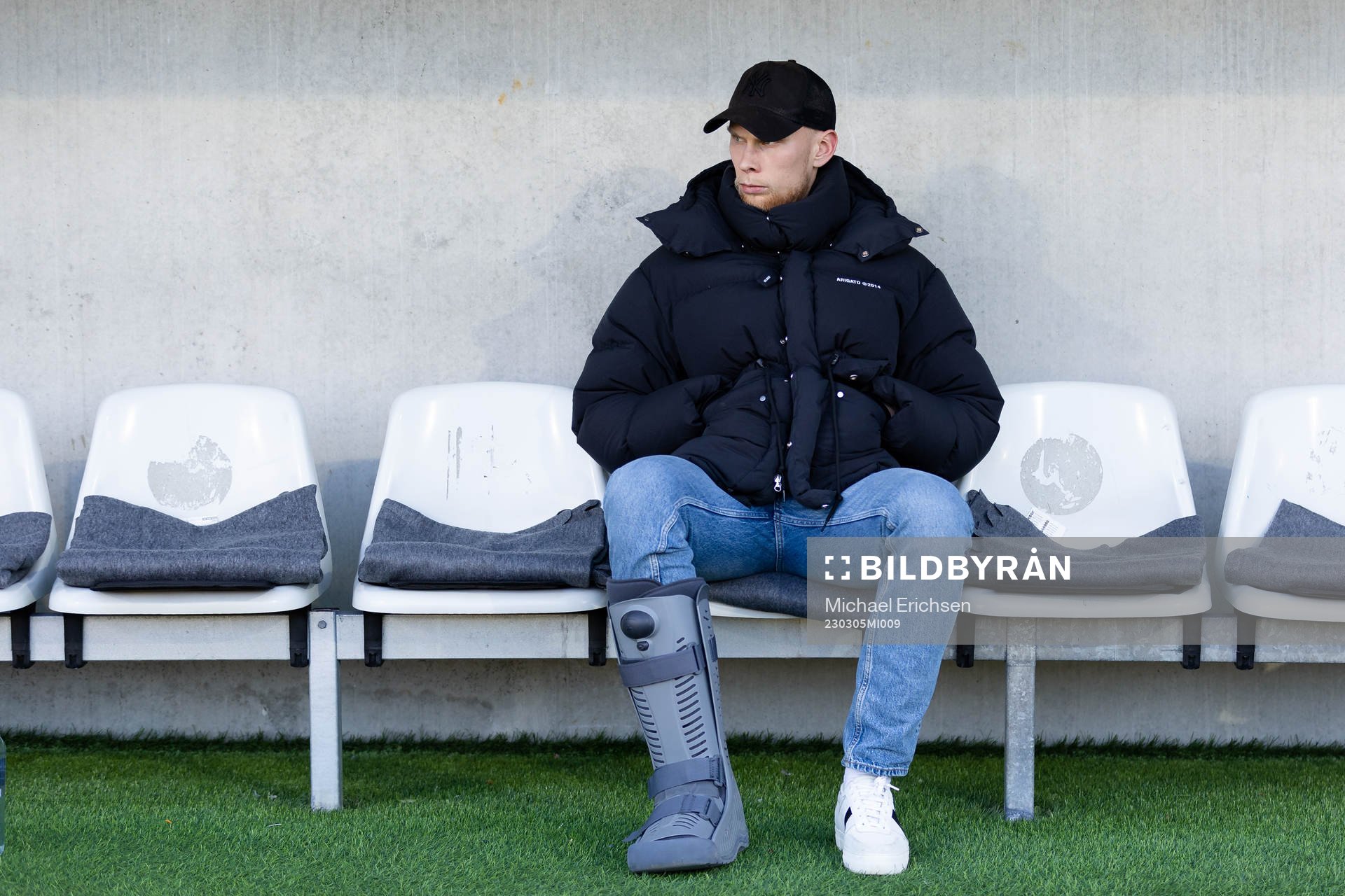 IFK Göteborgs målvakt Pontus Dahlberg innan