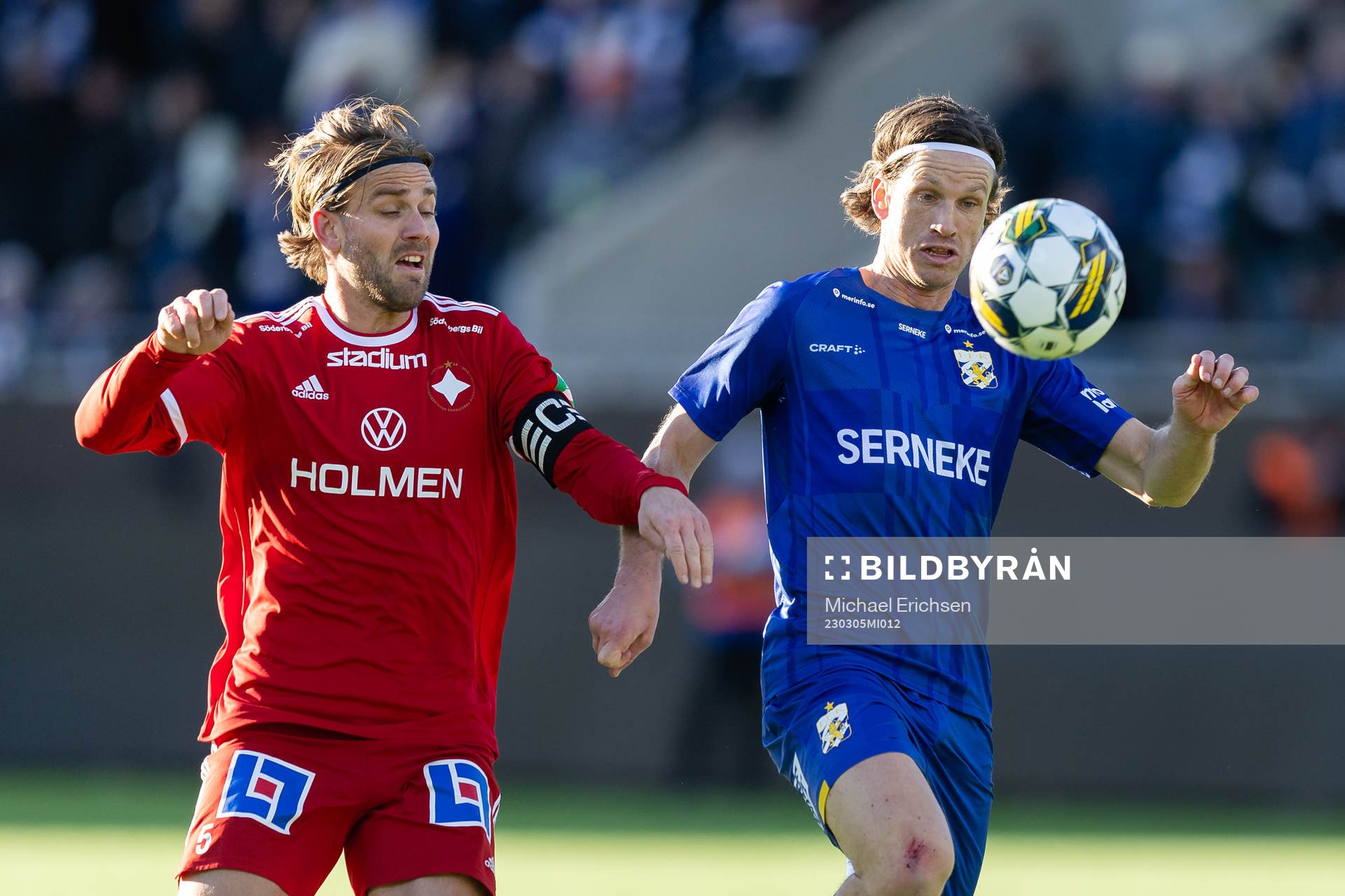 IFK Norrköpings Christoffer Nyman och IFK Göteborgs