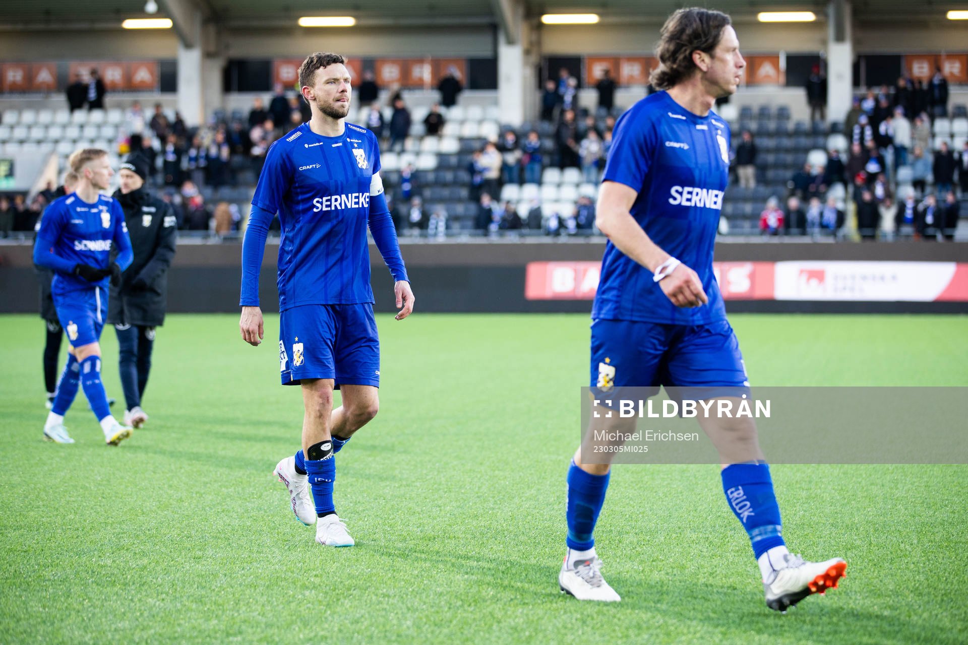 IFK Göteborgs Marcus Berg och Gustav Svensson deppar