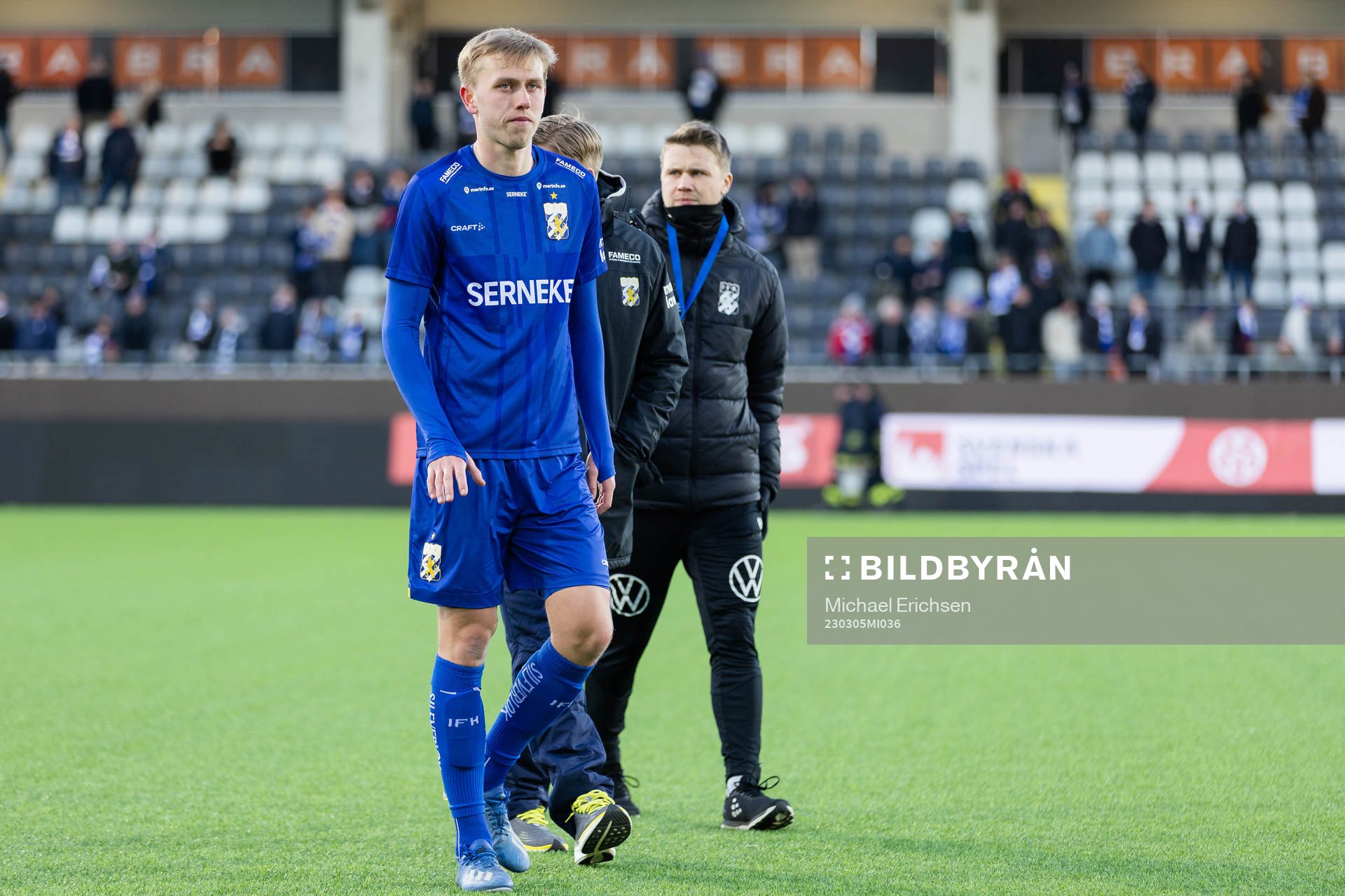 IFK Göteborgs Elias Hagen deppar