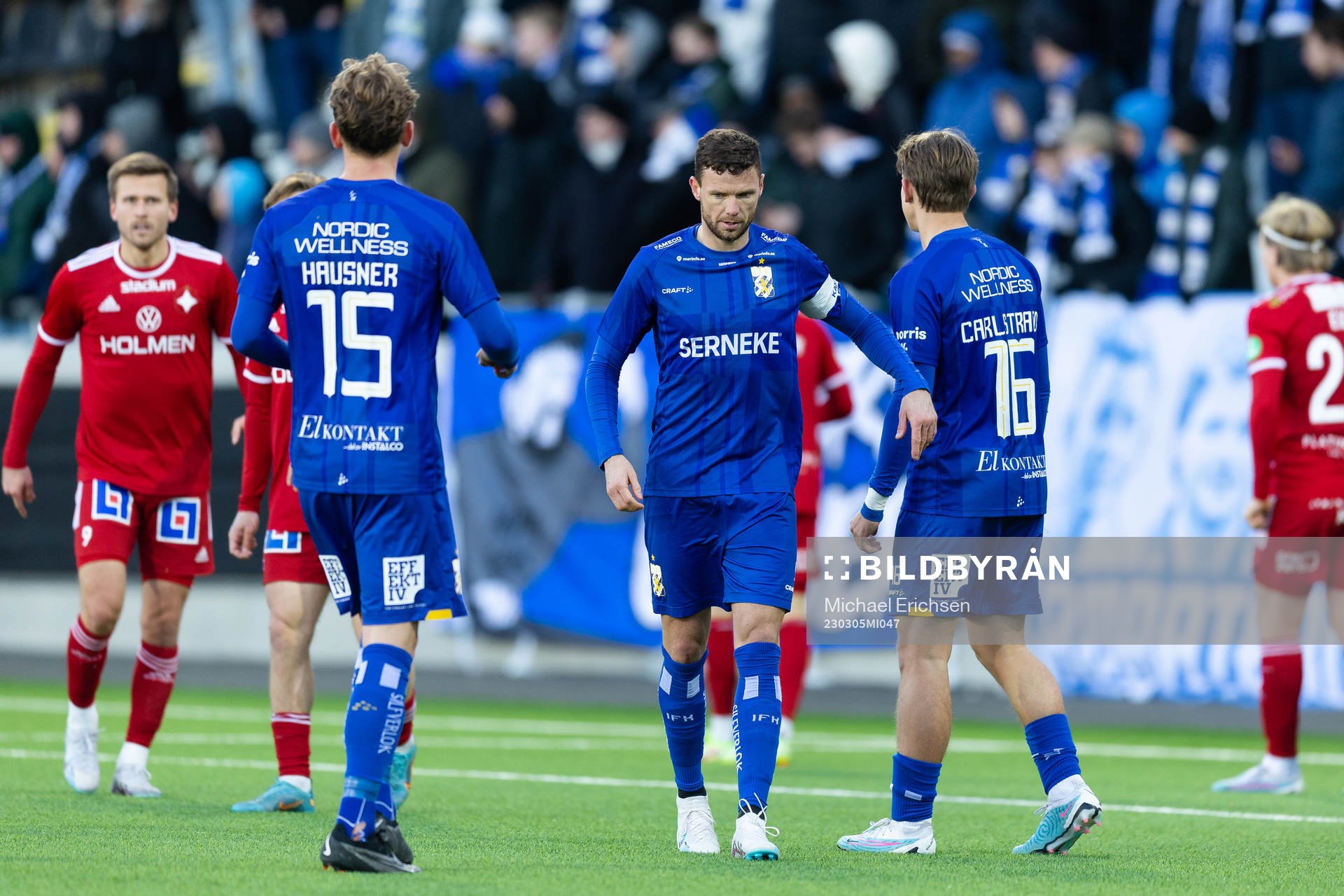 IFK Göteborgs Marcus Berg och Linus Carlstrand
