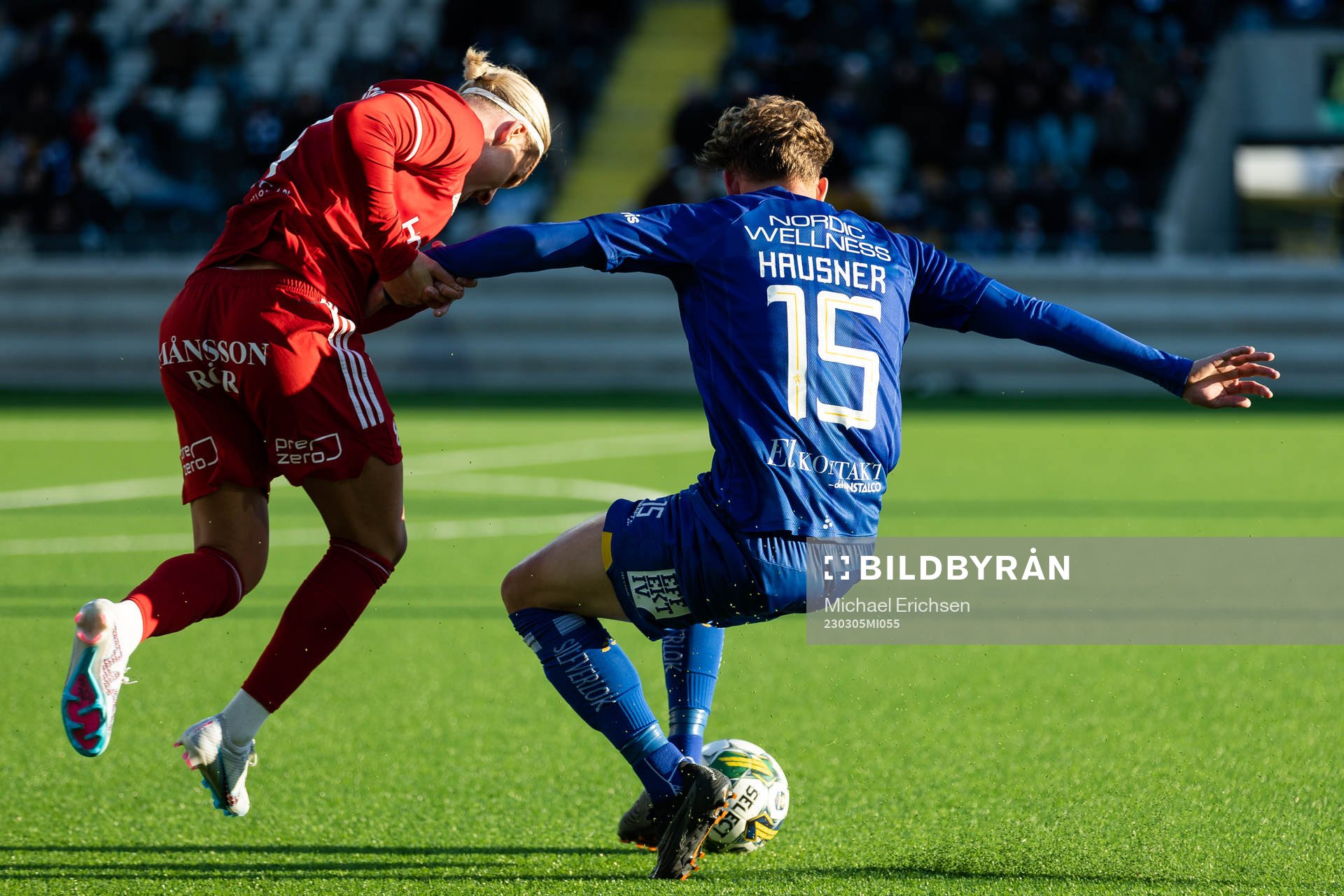 IFK Norrköpings Arnor Sigurdsson och IFK Göteborgs