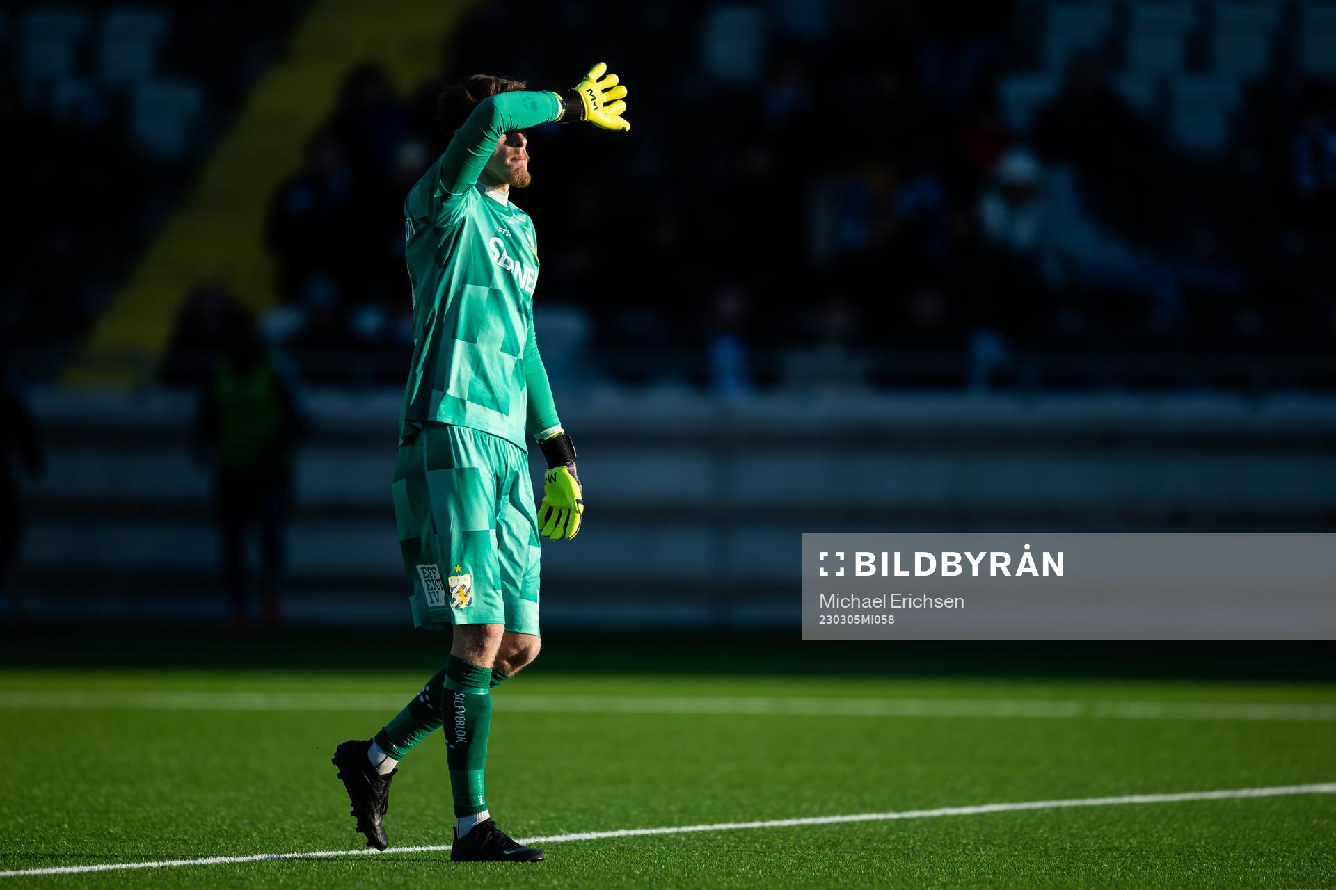 IFK Göteborgs målvakt Adam Benediktsson